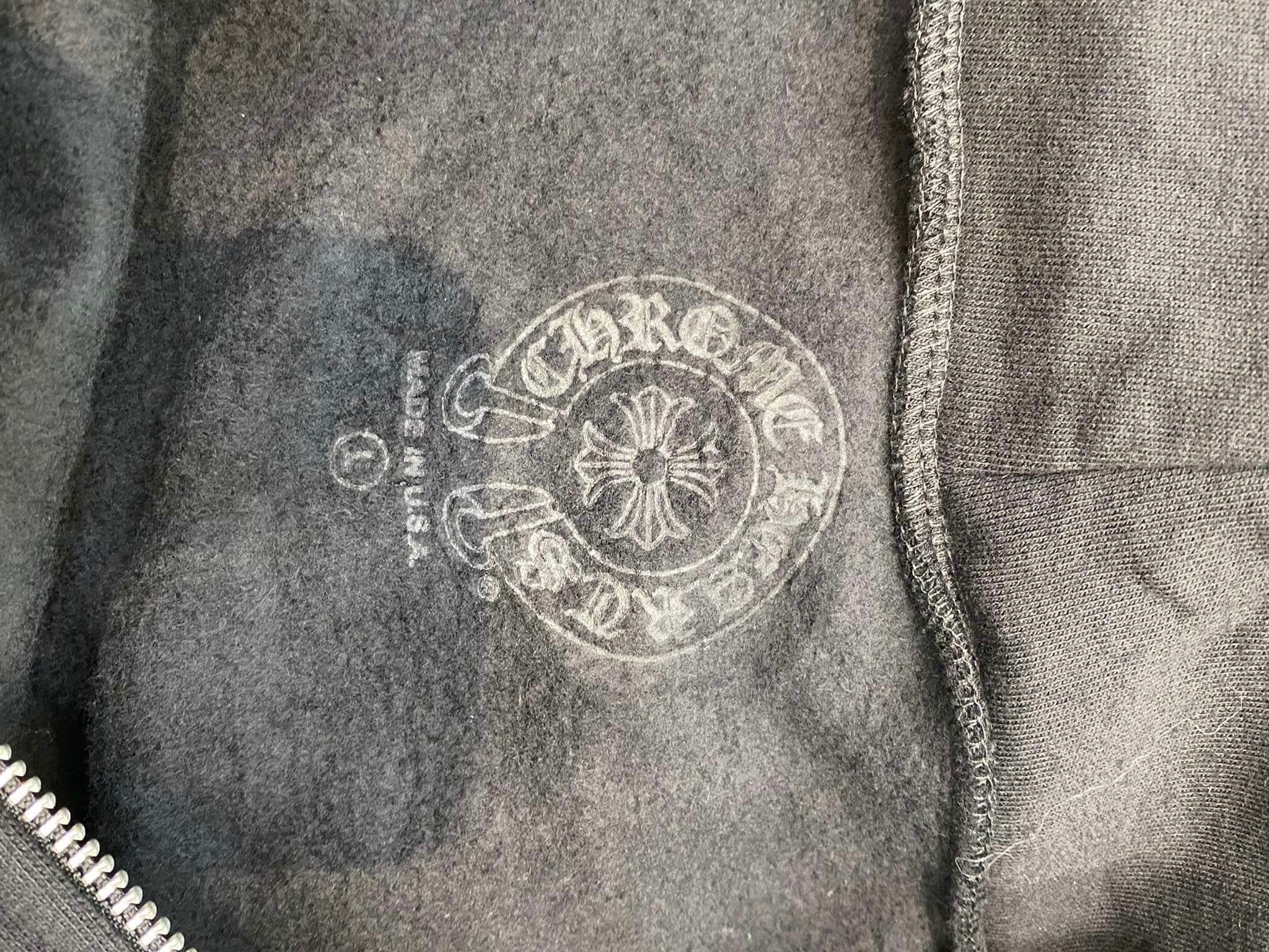 Chrome Hearts CHROME HEARTS London Exclusive Horseshoe Zip Up Hoodie BLACK Size US L / EU 52-54 / 3 - 10 Thumbnail