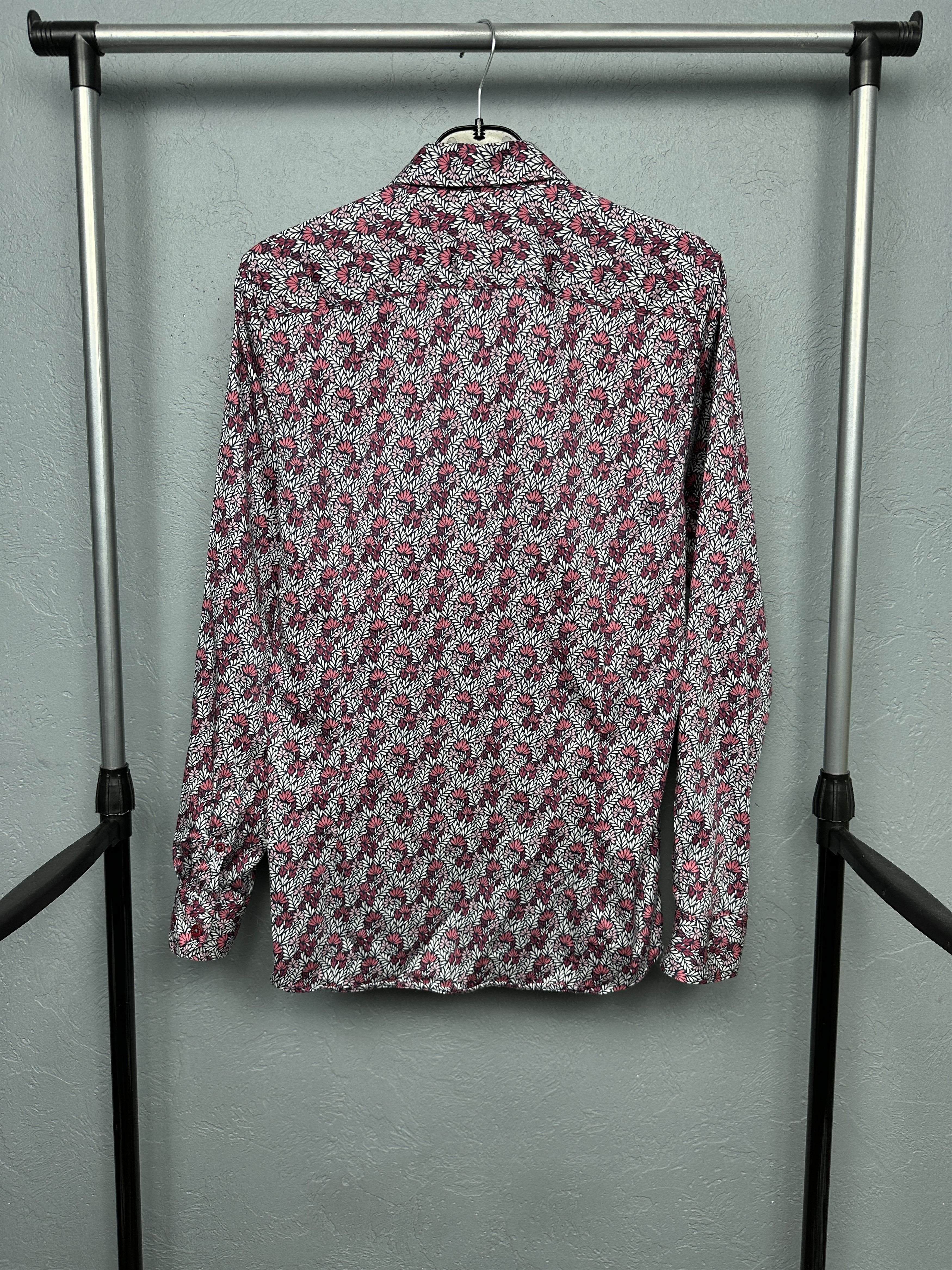 Ted Baker Ted Baker Mens Luxury Long Sleeve Shirt Size US M / EU 48-50 / 2 - 5 Thumbnail