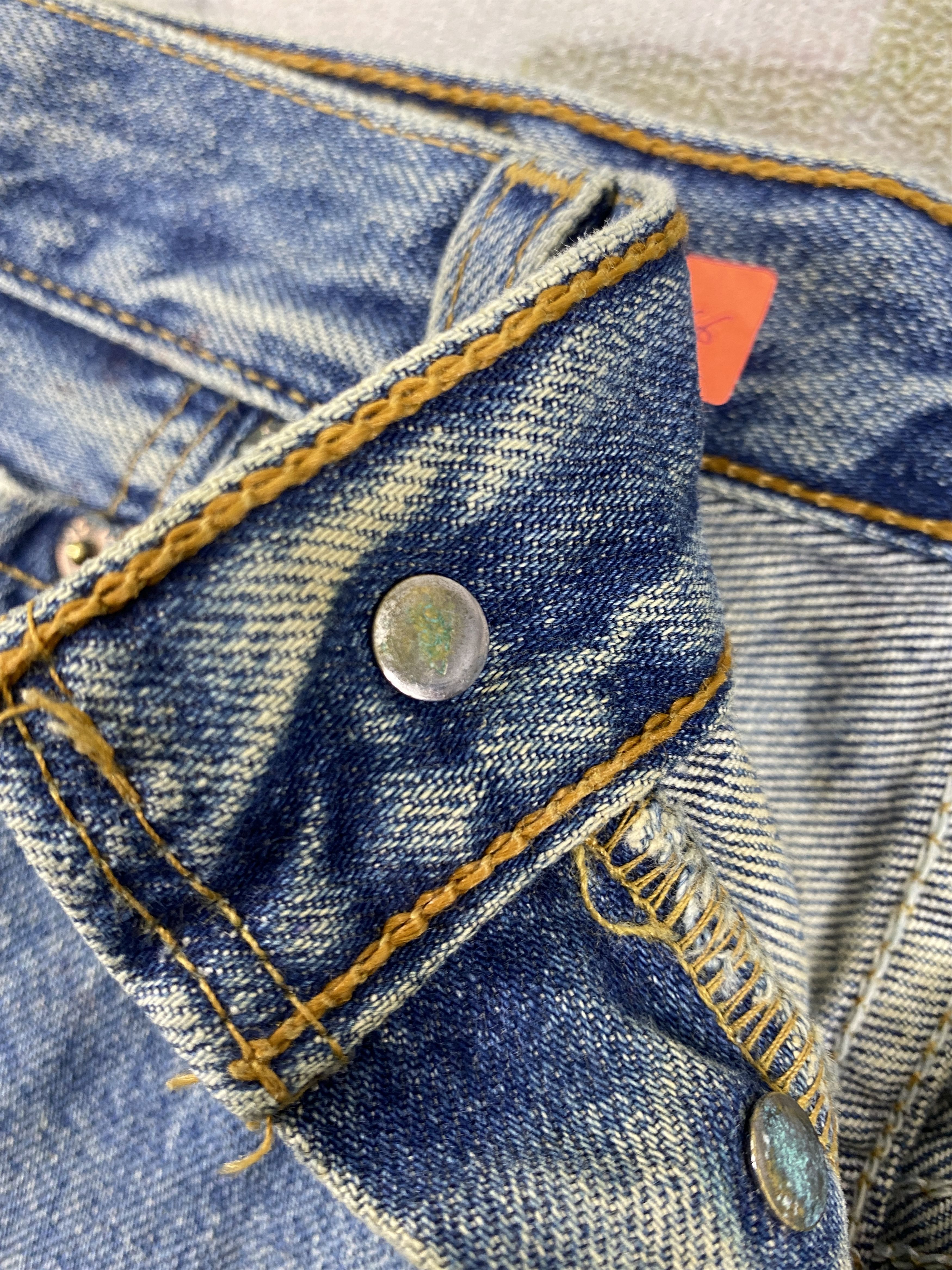 Levi's Faded Blue Vintage Levi's 501 Shorts 29x13.5 Denim- JN3666 Size US 29 - 5 Thumbnail