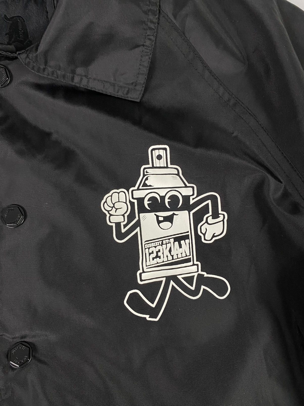 Dissizit Dissizit Black Coach Jacket - Graffiti Spray Can Graphic Size US L / EU 52-54 / 3 - 5 Thumbnail