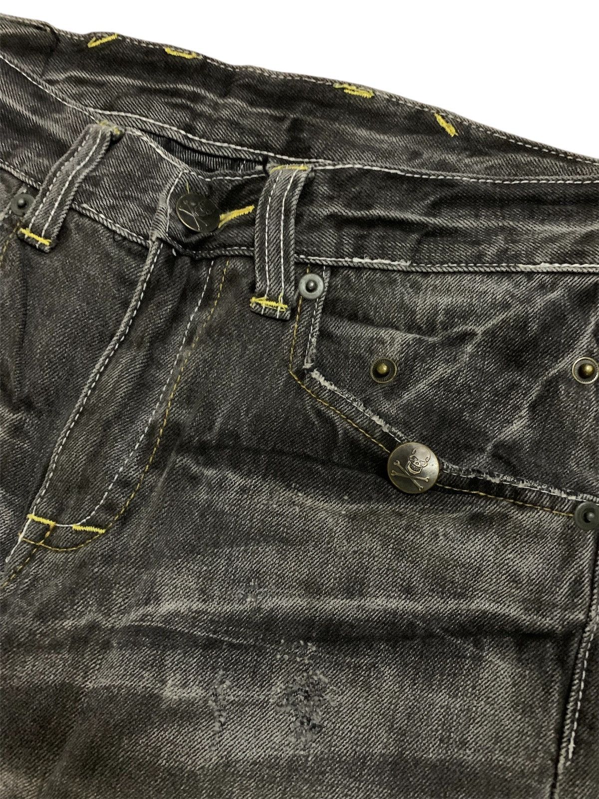 Hysteric Glamour 💥Avant-Garde Flare Denim Size US 29 - 7 Thumbnail
