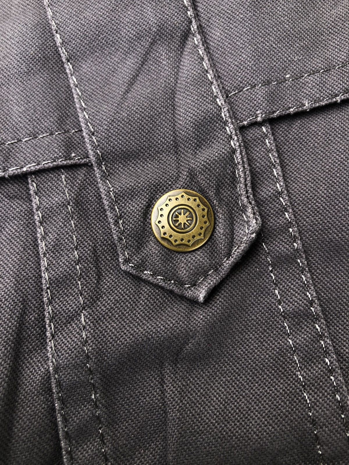 Designer × Vintage Vintage y2k Grey Military Cargo With 11 Pocket & Zip Size US 36 / EU 52 - 14 Thumbnail