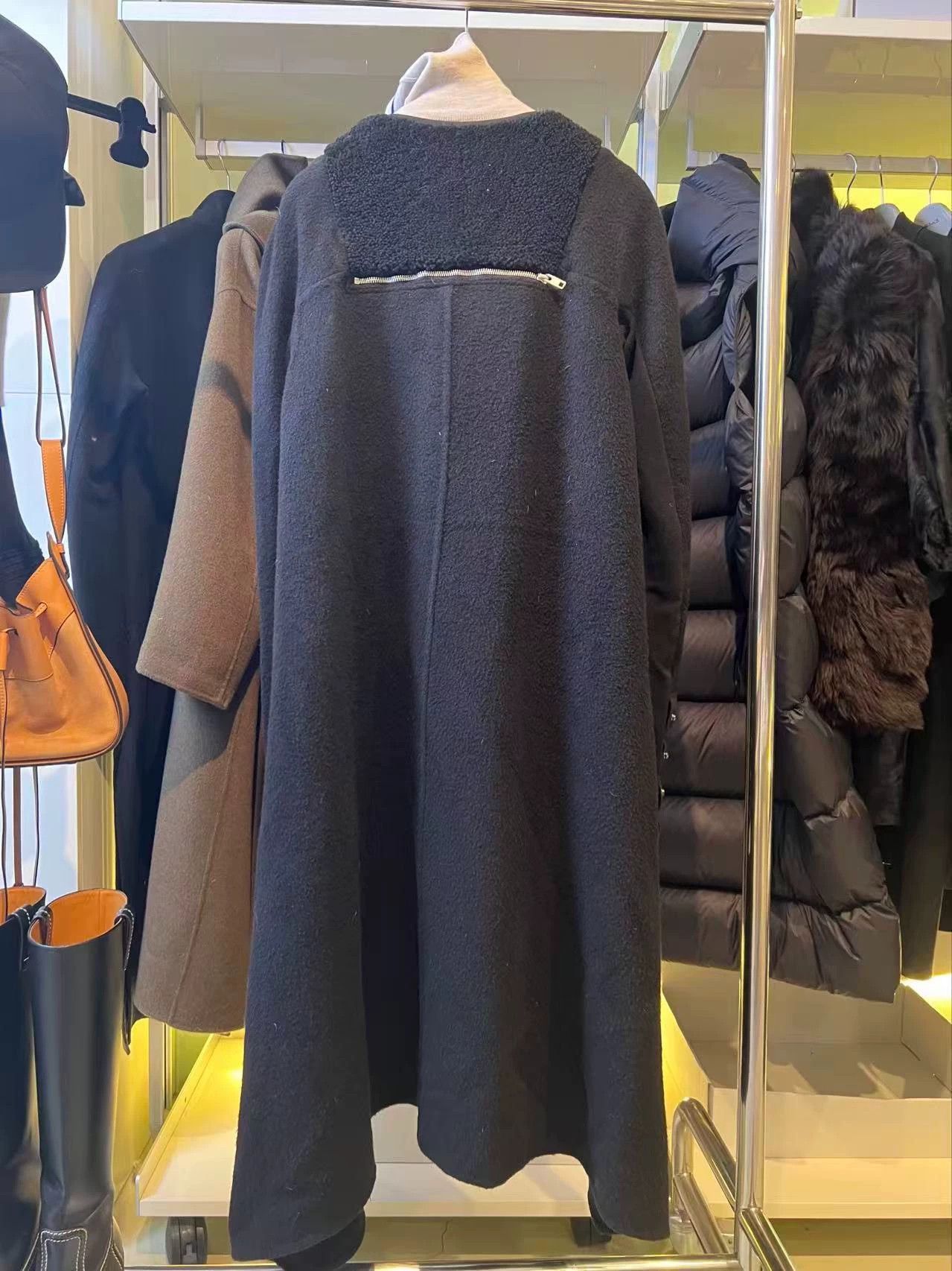 Rick Owens Rick Owens Cashmere Lamb Wool Mix Coat 40 New Milan Size S / US 4 / IT 40 - 5 Thumbnail