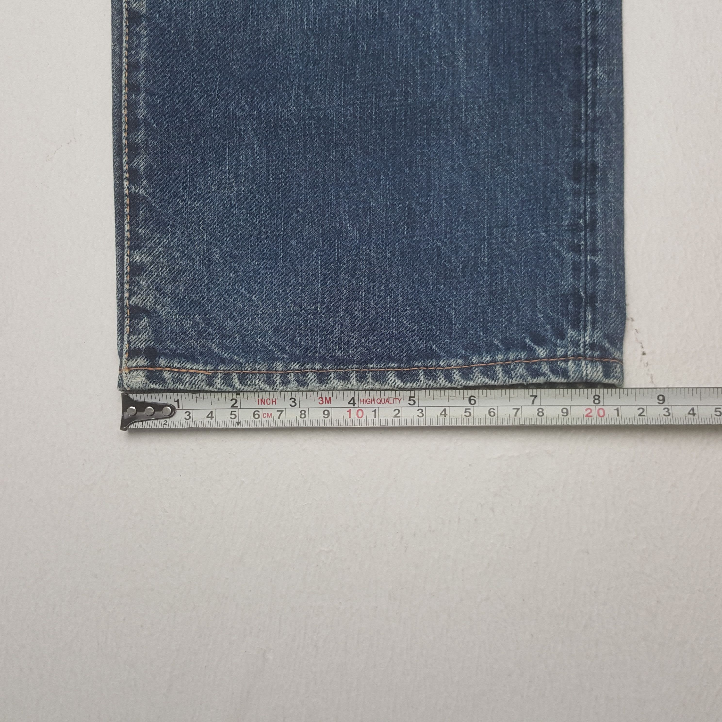 Evisu × Japanese Brand × Vintage Vintage Evisu Japanese Brand Daicock Custom Art Denim Jeans Size US 29 - 13 Thumbnail