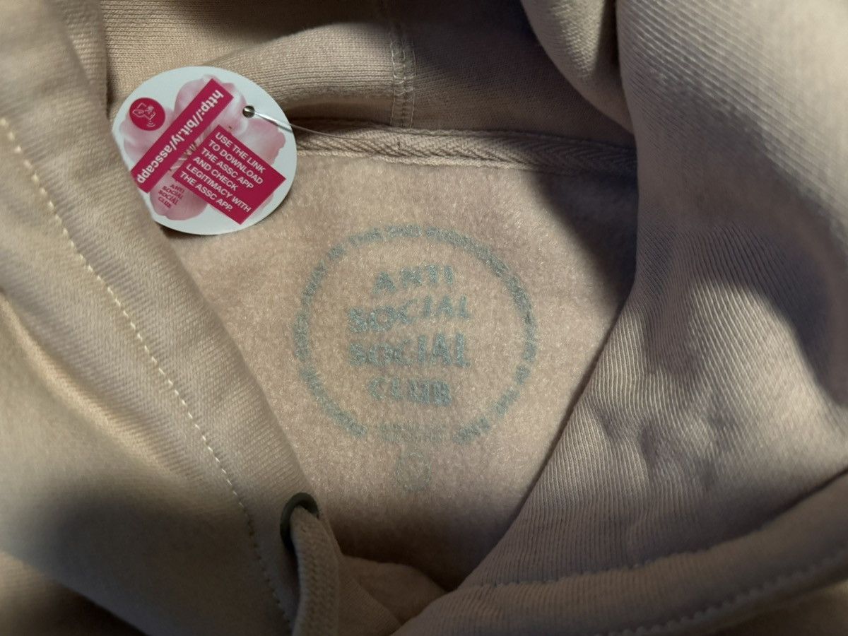 Anti Social Social Club Anti Social Social Club Deaf Tone Pink Hoodie Size Large Size US L / EU 52-54 / 3 - 6 Thumbnail