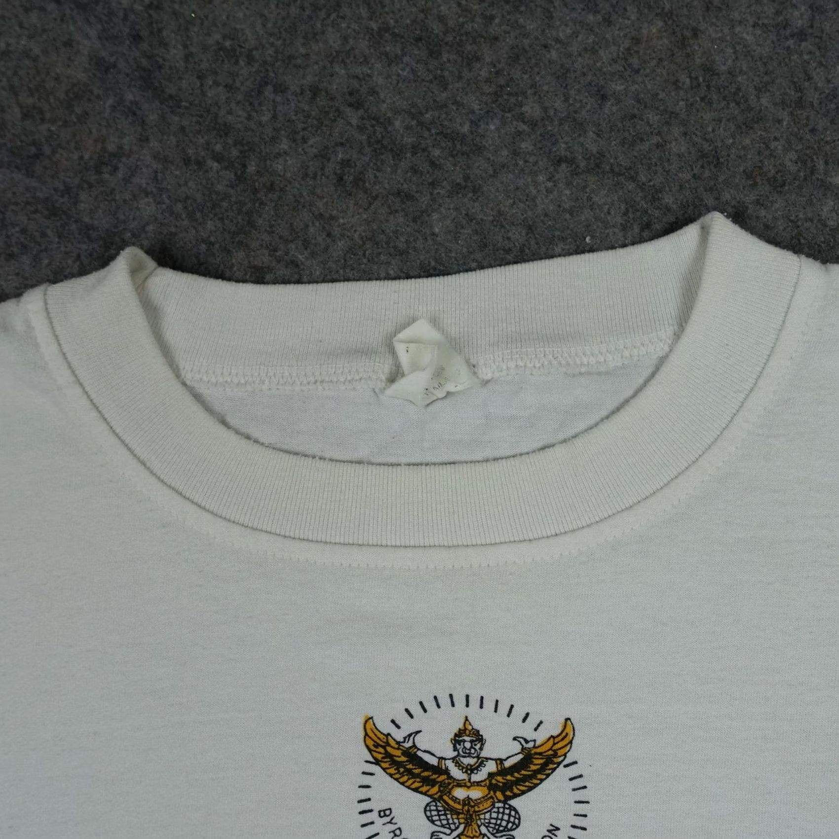 Vintage VINTAGE Singha Lager Beer Shirt Mens XL White Thailand Graphic Tee Size US XL / EU 56 / 4 - 4 Thumbnail