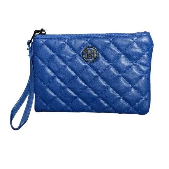 Badgley Mischka NWT BADGLEY MISCHKA BLUE CARD HOLDER WALLET Size ONE SIZE - 1 Thumbnail