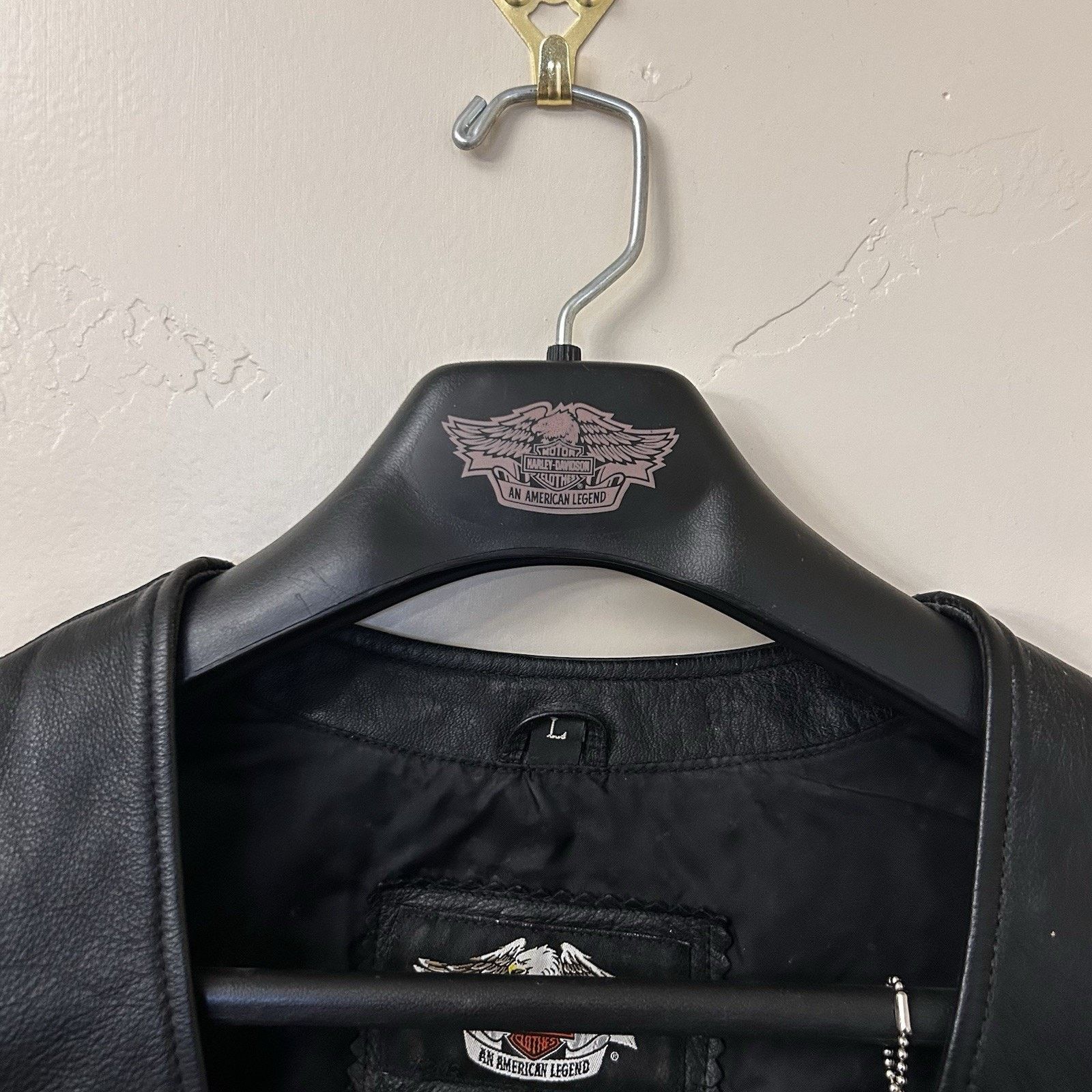 Harley Davidson Harley-Davidson Women's Vest Sz Large 98096-06VW - VTG Y2K Size L / US 10 / IT 46 - 11 Thumbnail