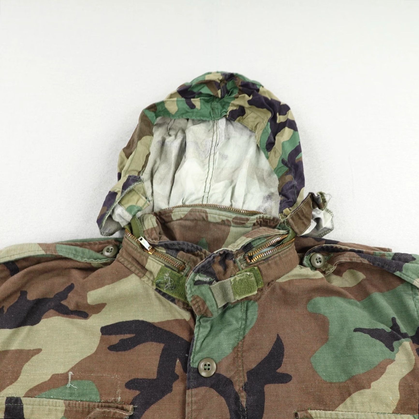 Vintage VINTAGE US Army Military Jacket Mens Medium Camo Outdoor 80s Cold Weather Parka Size US M / EU 48-50 / 2 - 2 Thumbnail