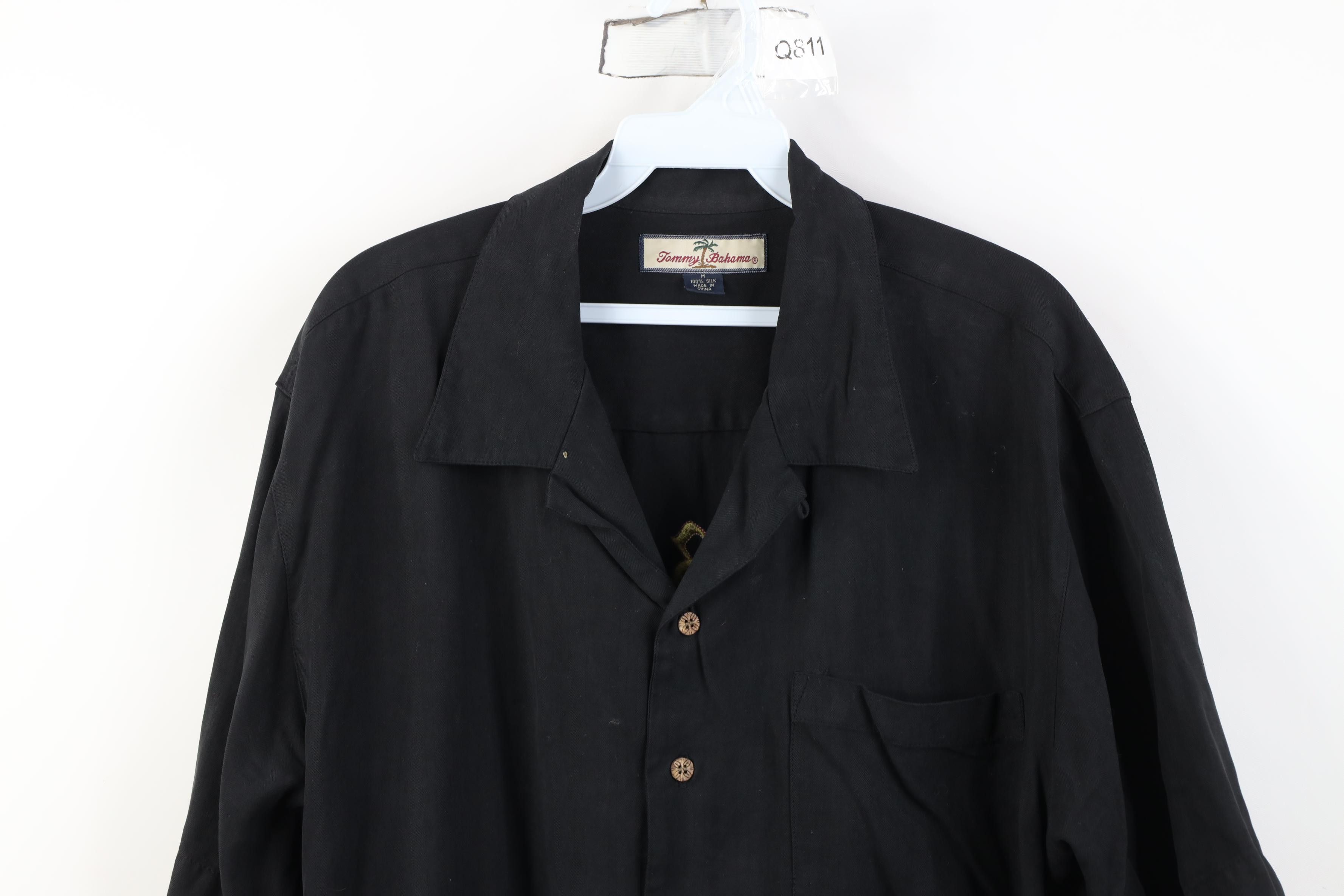 Tommy Bahama Vintage Tommy Bahama Pirate Poker Looped Collar Button Shirt Size US M / EU 48-50 / 2 - 3 Thumbnail