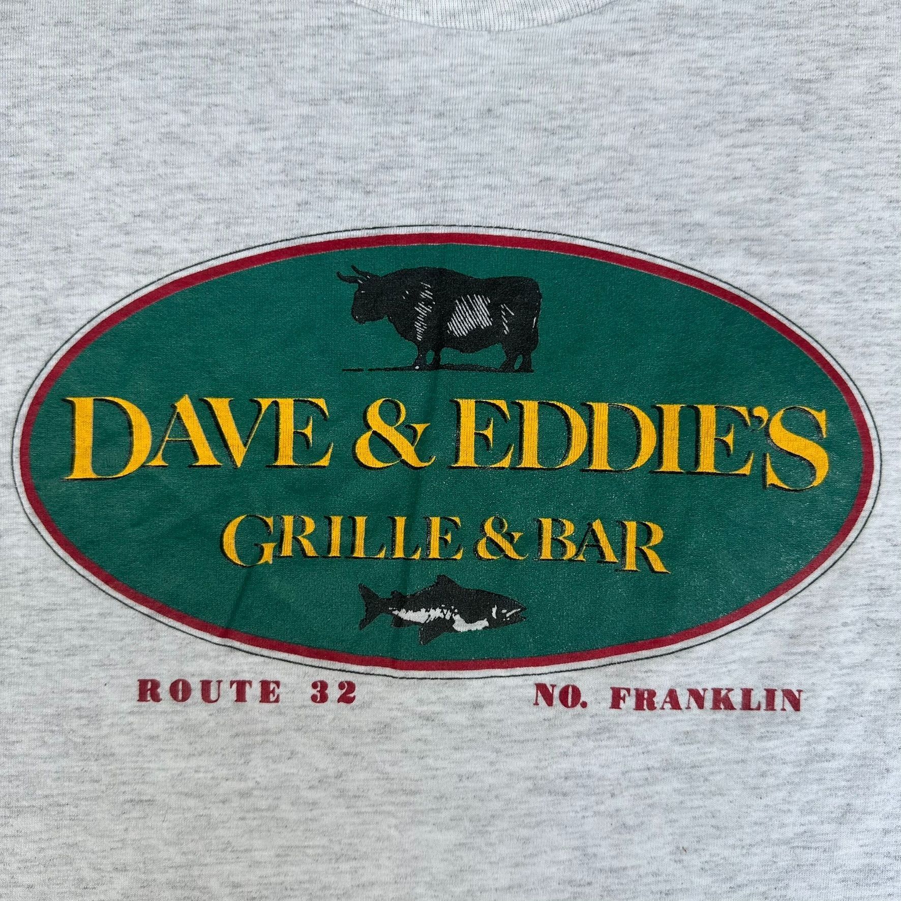 Vintage Vintage 90s Connecticut Dive Bar T-Shirt Gray L Single Stitc Size US L / EU 52-54 / 3 - 2 Thumbnail