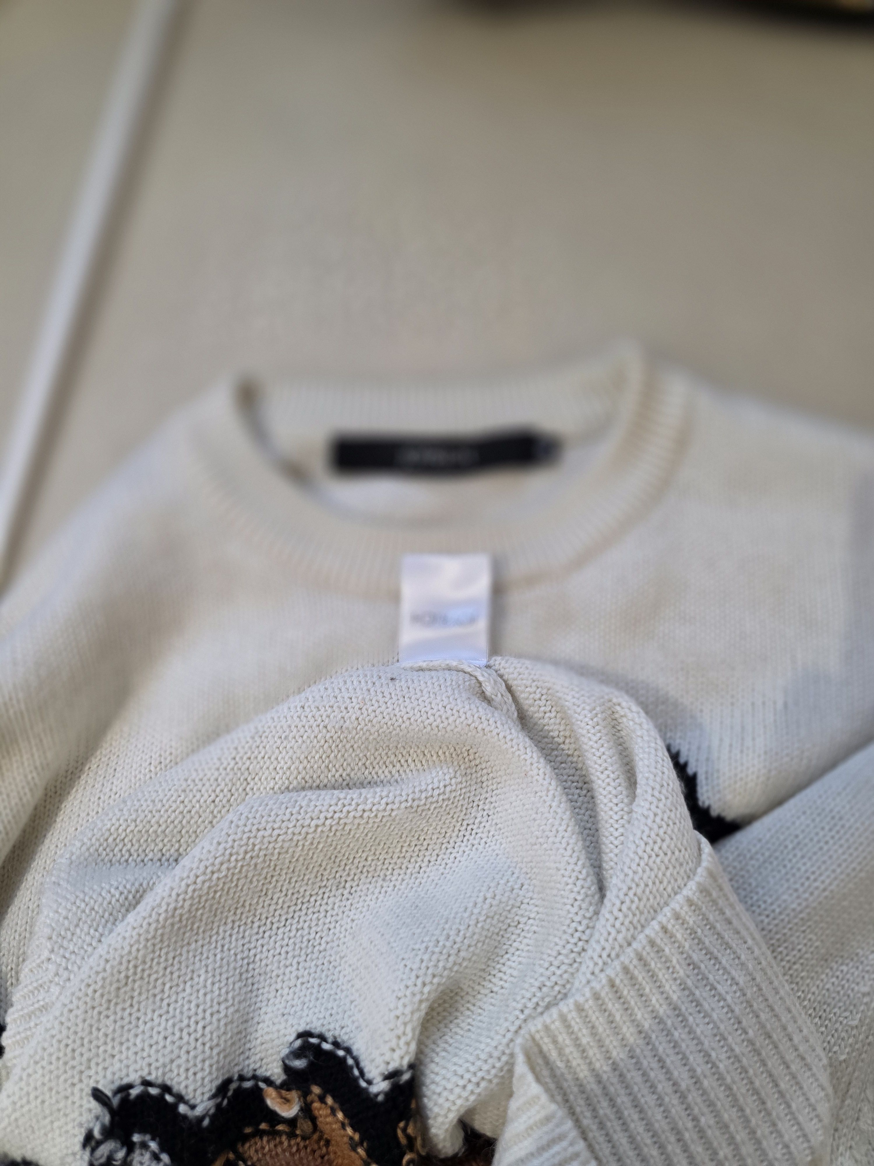 Joyrich Joyrich Los Angeles Rare “J Bear” Knit Sweater Cream Size US M / EU 48-50 / 2 - 4 Thumbnail