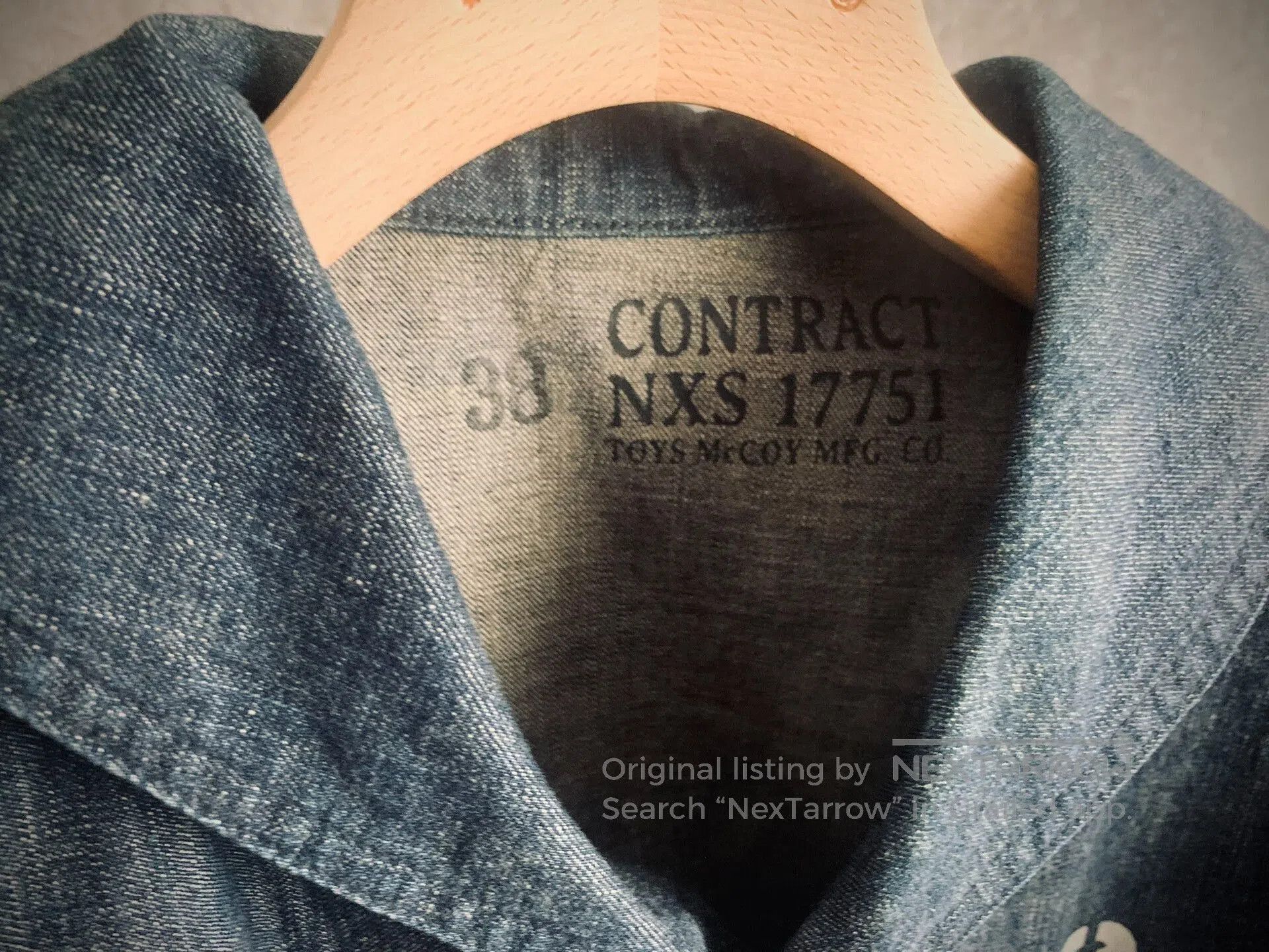 TOYS McCOY Toys McCoy Navy Deck Shirt. Size US M / EU 48-50 / 2 - 5 Thumbnail