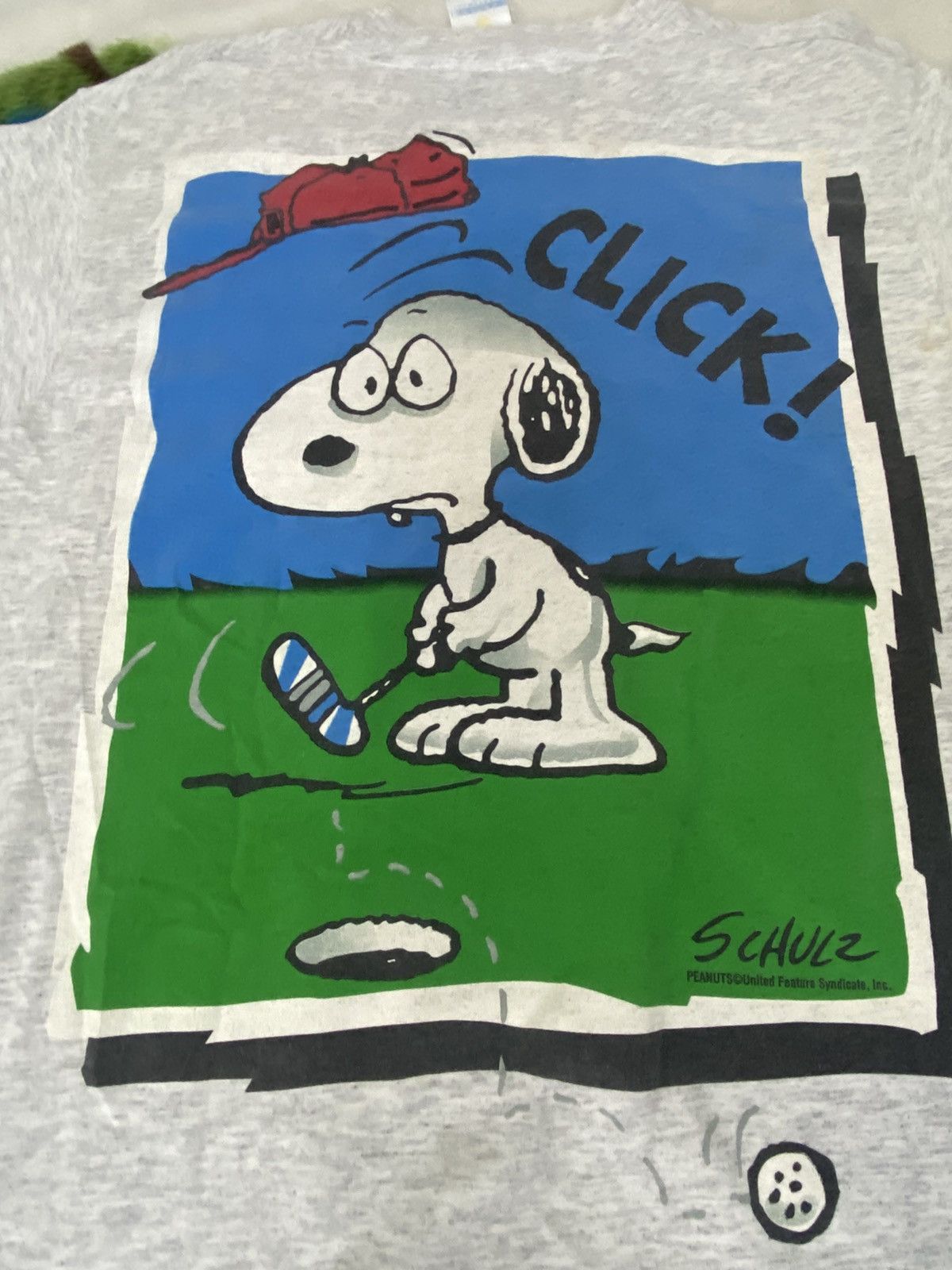 Vintage 🔥VINTAGE🔥Artex Woodstock Snoopy Peanut Schulz TShirt Size US M / EU 48-50 / 2 - 4 Thumbnail