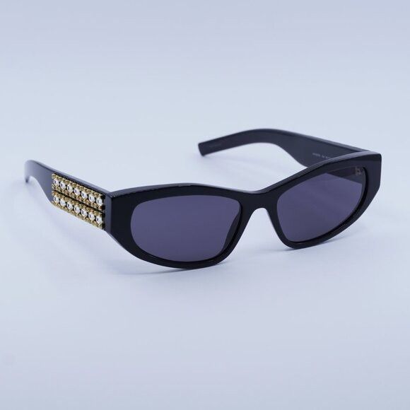Givenchy 🕶️ New Givenchy GV40078I 01A Sunglasses - Shiny Black Size ONE SIZE - 3 Thumbnail