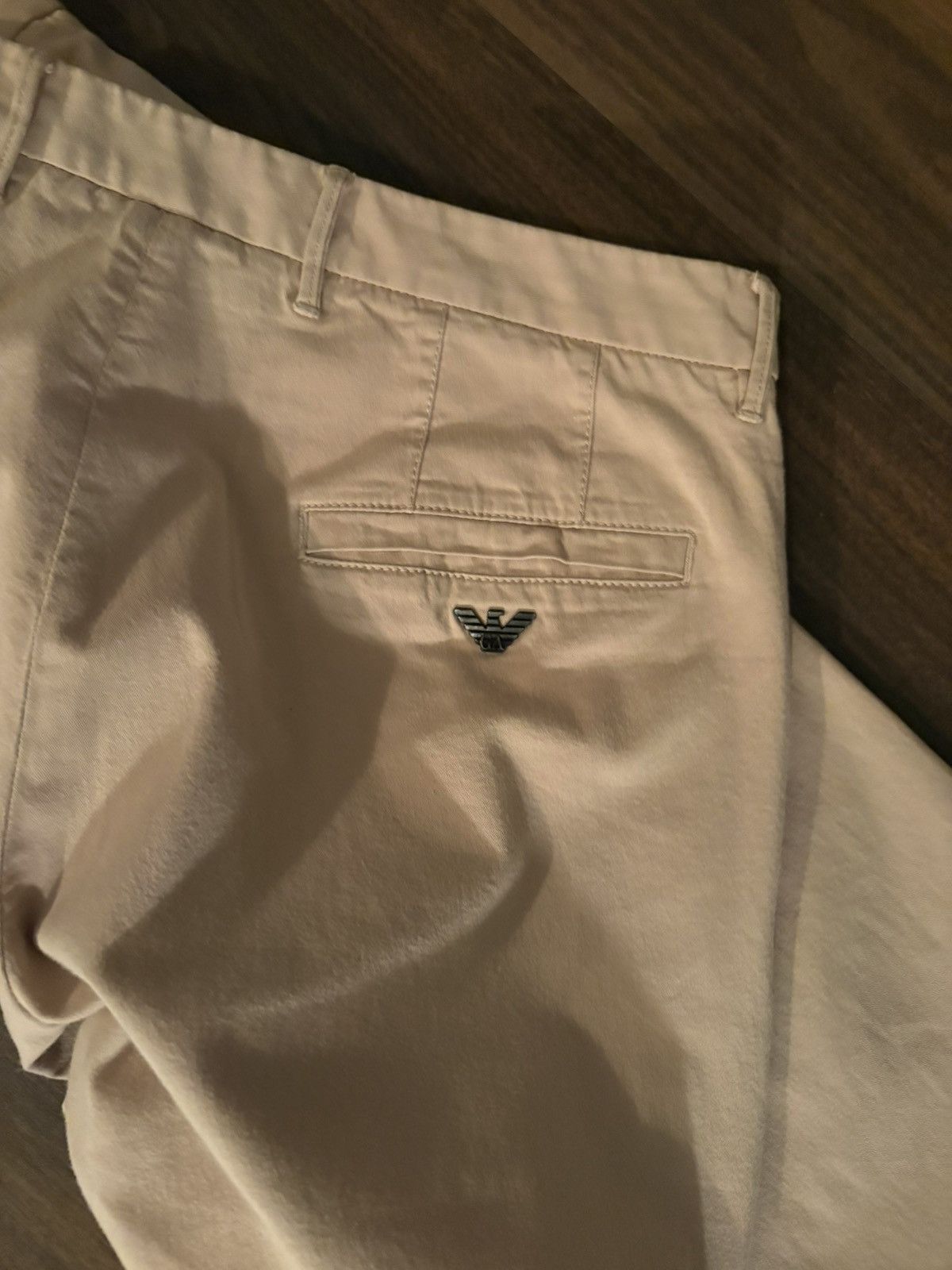 Armani Armani Khaki Trousers Size US 36 / EU 52 - 3 Thumbnail