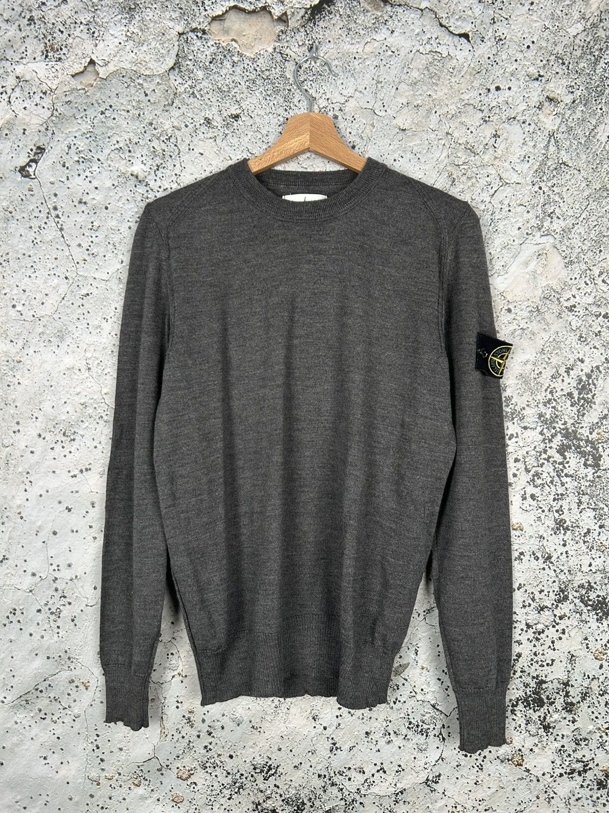 Designer × Stone Island Stone Island Wool Sweater Knit Patch Designer Rare Vintage Size US S / EU 44-46 / 1 - 1 Thumbnail