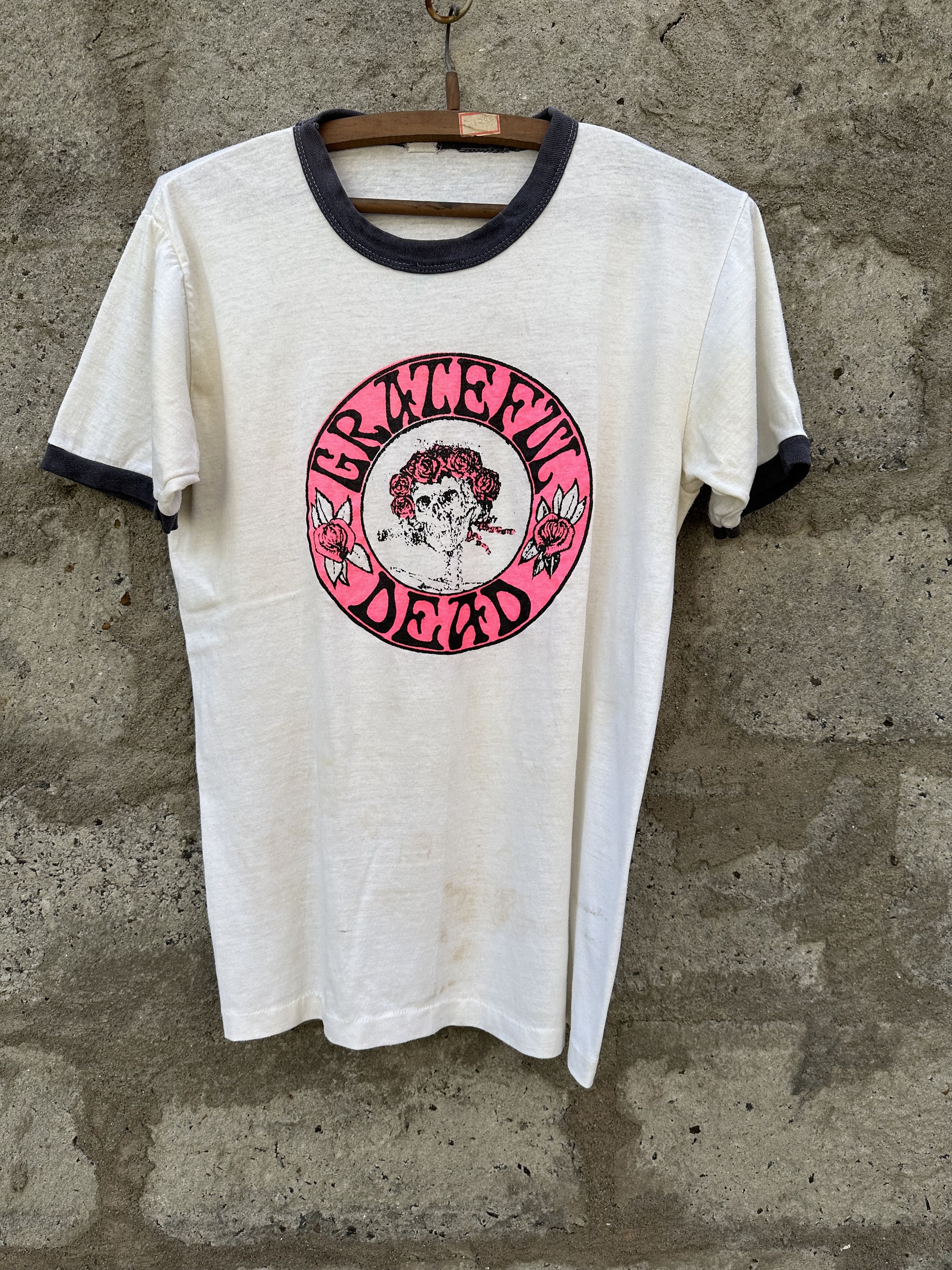 Grateful Dead Vintage 1970s Grateful Dead Tee – Rare Skull & Roses Graphic Size US M / EU 48-50 / 2 - 1 Thumbnail