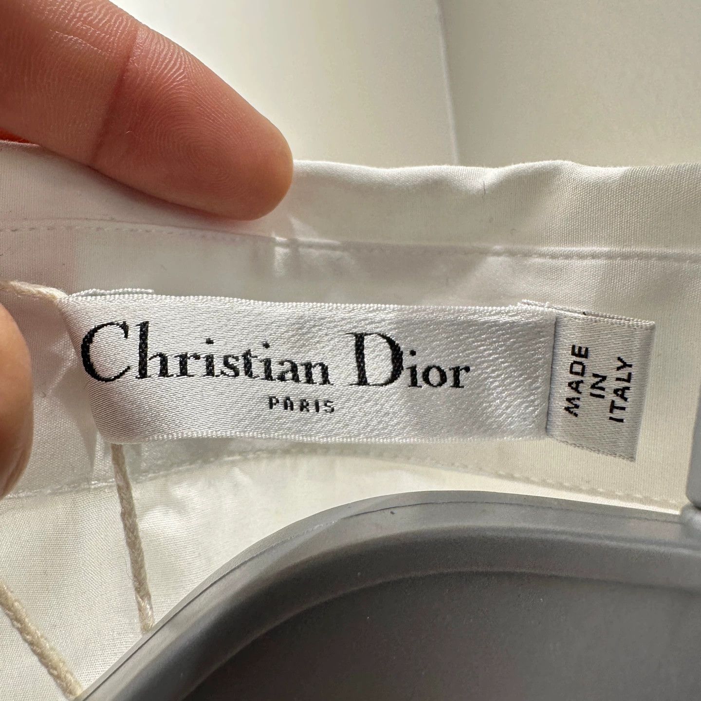Christian Dior Monsieur Christian Dior pearl cuffs bee short shirt 36 cotton Size XS / US 0-2 / IT 36-38 - 3 Thumbnail