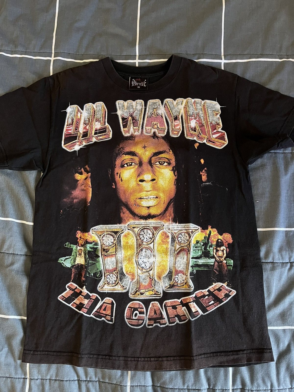 Band Tees × Rap Tees × Vintage Lil Wayne Carter T-Shirt Size US M / EU 48-50 / 2 - 1 Thumbnail