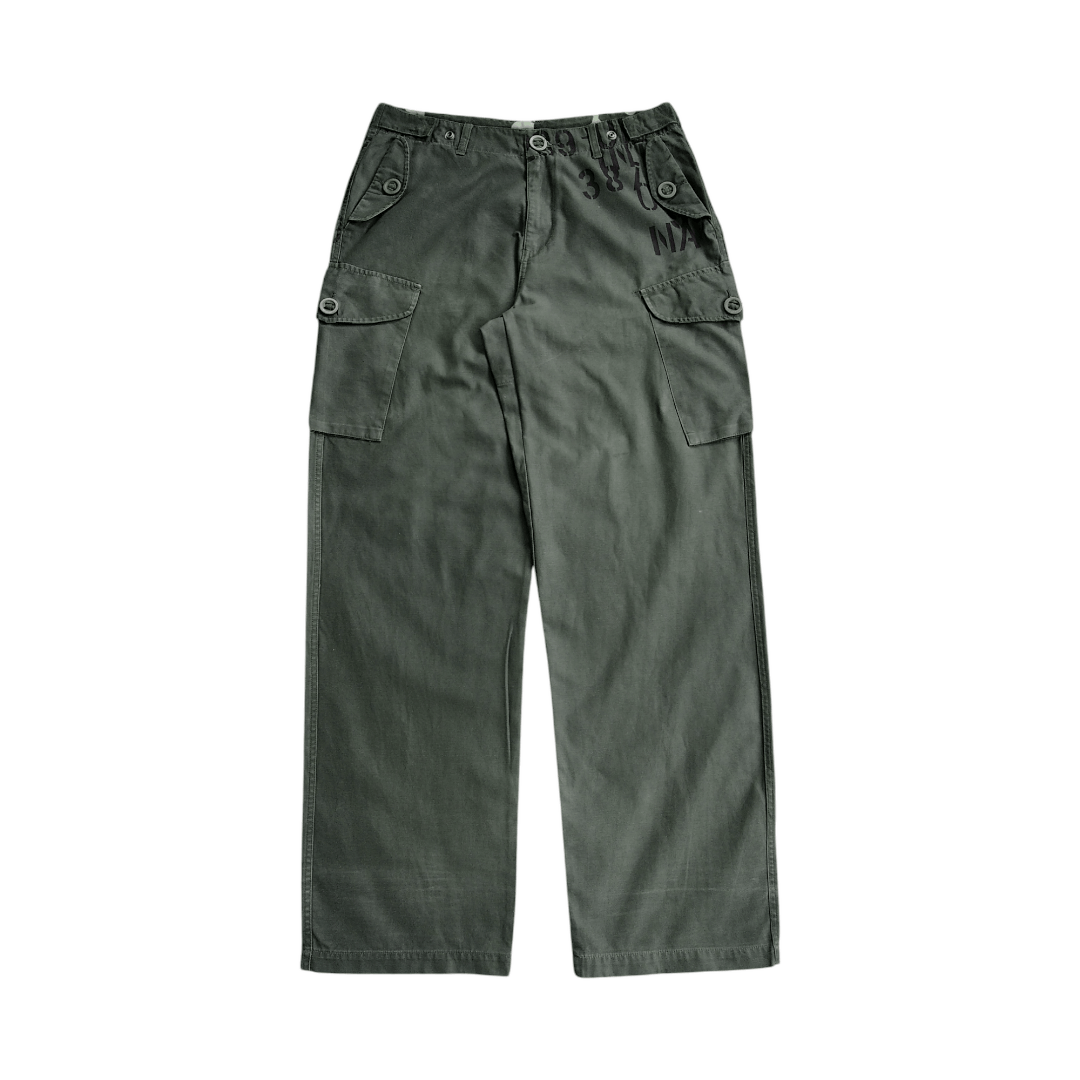 Akademiks × If Six Was Nine 🔥RARE🔥 Y2k Akademiks Stadium Division Trousers Cargo Pants Size US 34 / EU 50 - 2 Thumbnail