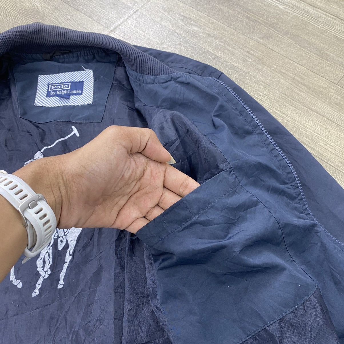 Polo Ralph Lauren Vintage Polo Ralph Lauren Big Pony Nylon Bomber Jacket Size US L / EU 52-54 / 3 - 15 Thumbnail