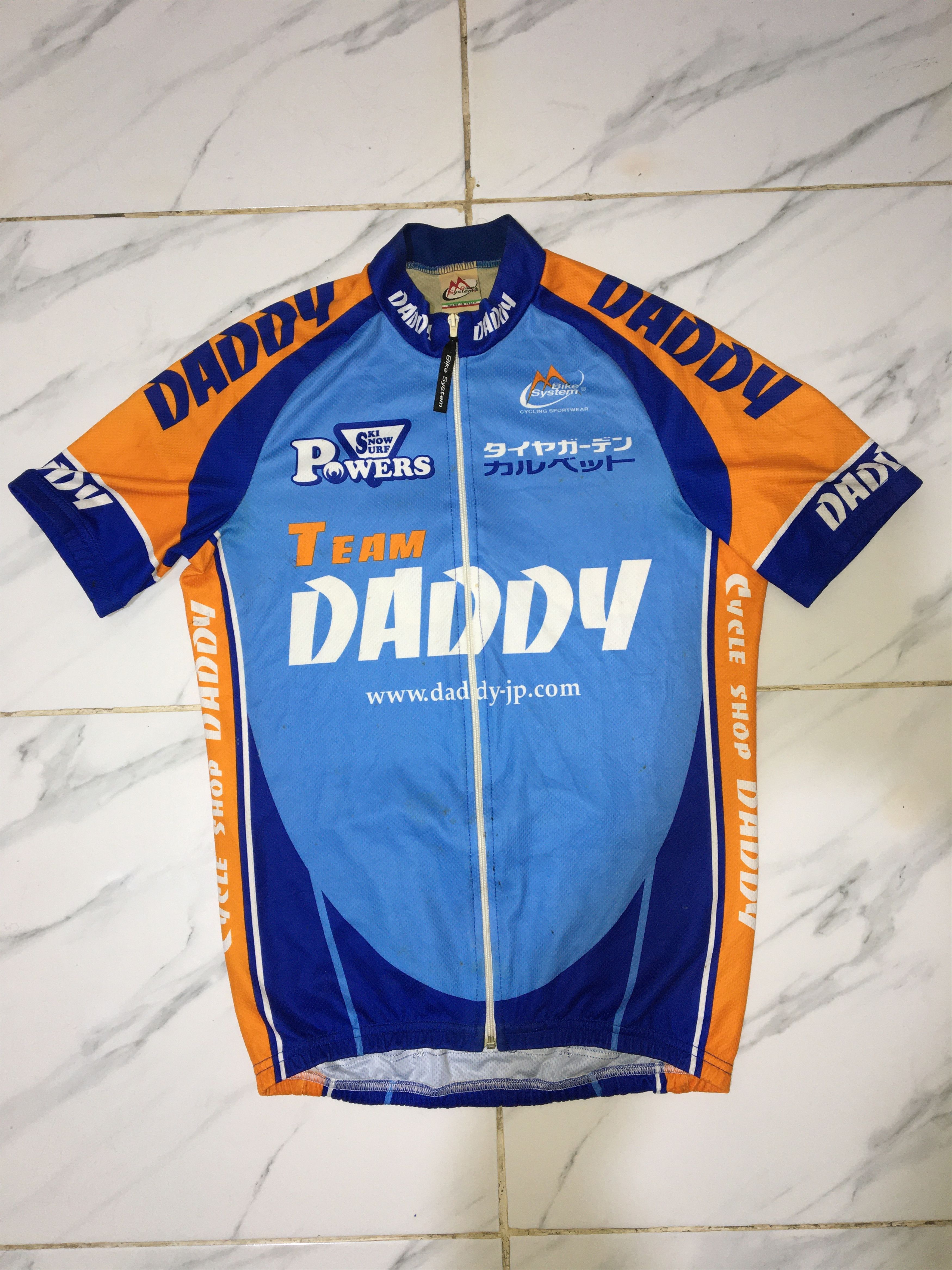 Vintage Vintage Jersey Bicycle Bike System Team Daddy Shirt Size US S / EU 44-46 / 1 - 1 Thumbnail