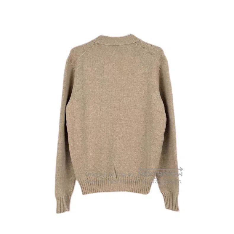 Dior Dior Oatmeal letter embroidery cardigan coat Size US M / EU 48-50 / 2 - 2 Thumbnail