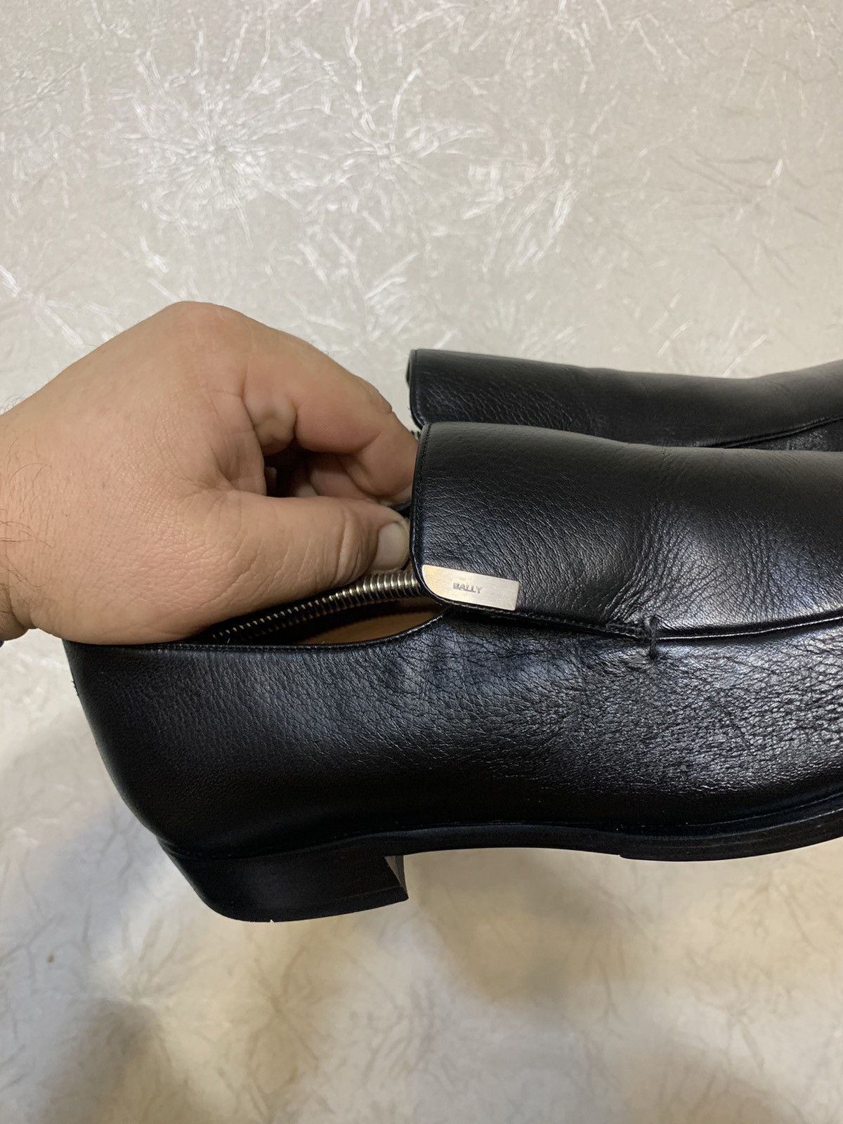 Bally Bally Arakis Men’s Black Leather Loafers Size US10 Size US 10 / EU 43 - 4 Thumbnail