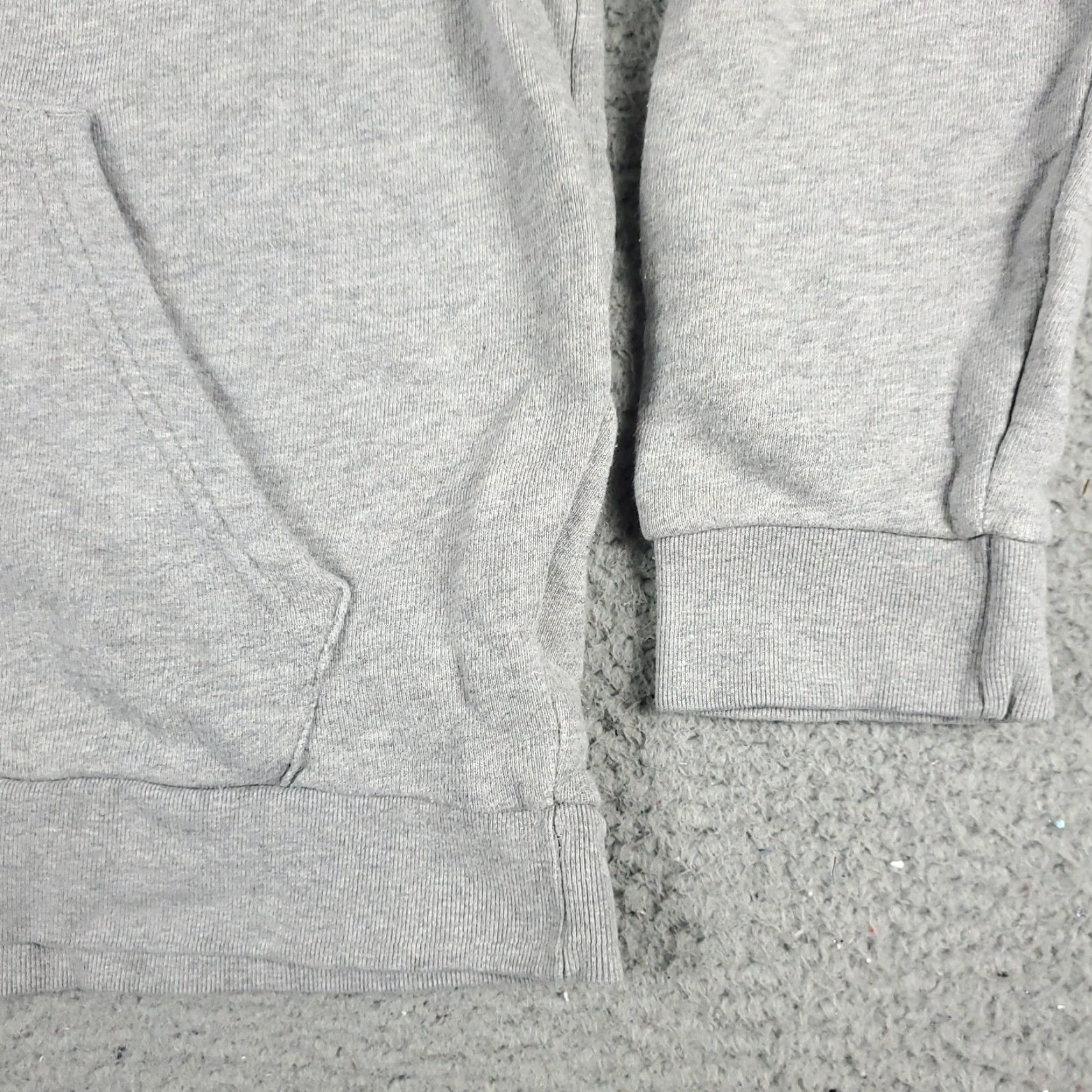 Adidas Adidas Hoodie Mens Small Gray Casual Pullover Sweatshirt Long Sleeve Mock Neck Size US S / EU 44-46 / 1 - 4 Thumbnail