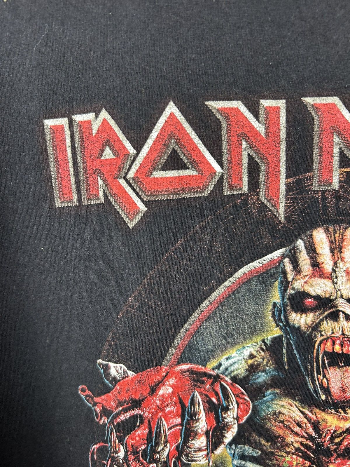 Band Tees Vintage Iron Maiden The Book Of Souls 2016 T shirt Size US XXL / EU 58 / 5 - 7 Thumbnail