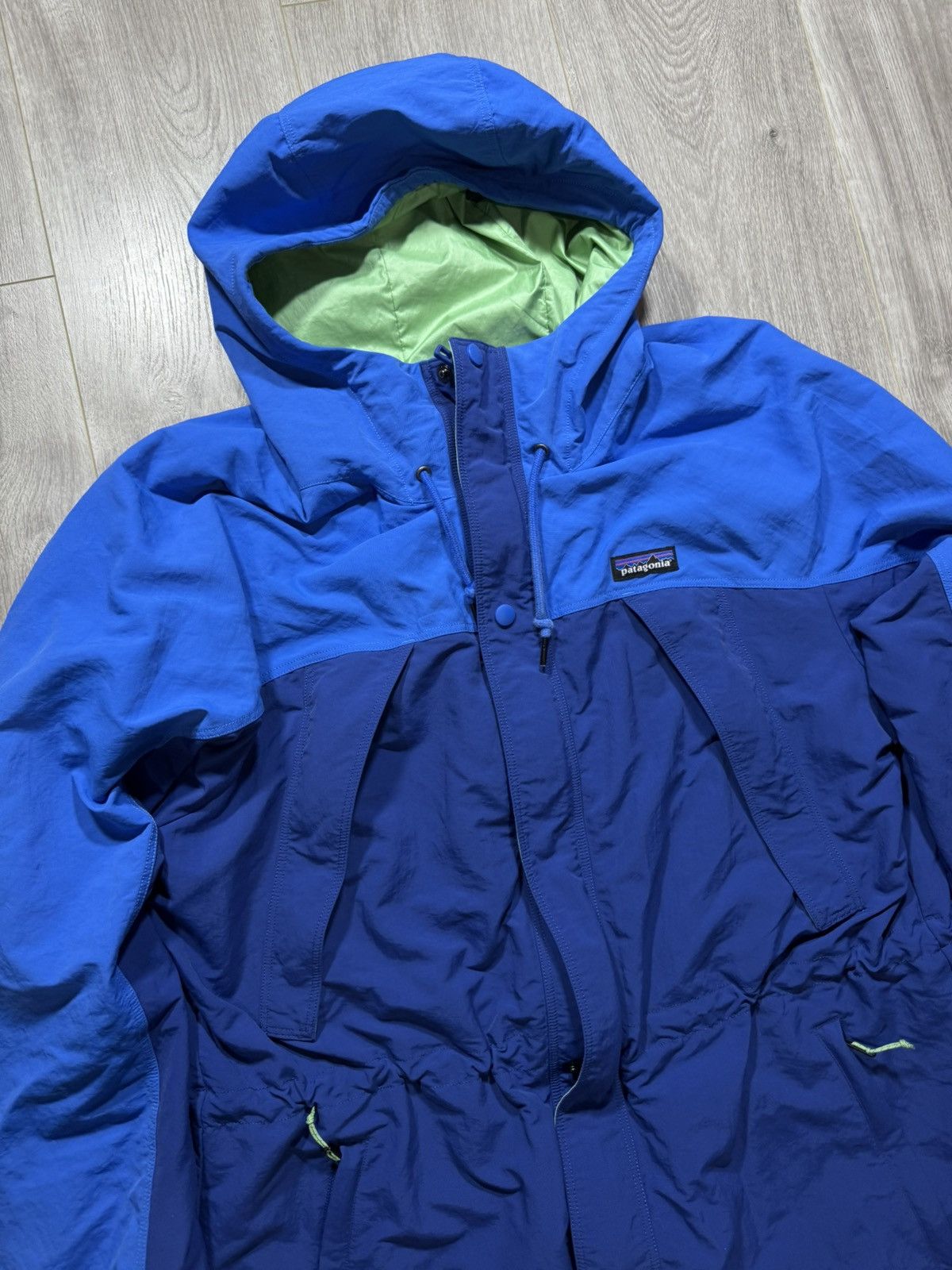 Patagonia Patagonia men’s recycled nylon parka jackets blue two tone Size US XL / EU 56 / 4 - 3 Thumbnail