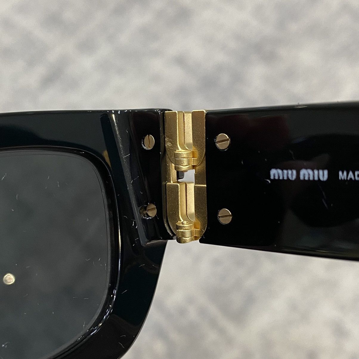 Miu Miu MIU MIU MU 09WS 1AB5S0 Sunglasses Size ONE SIZE - 6 Thumbnail