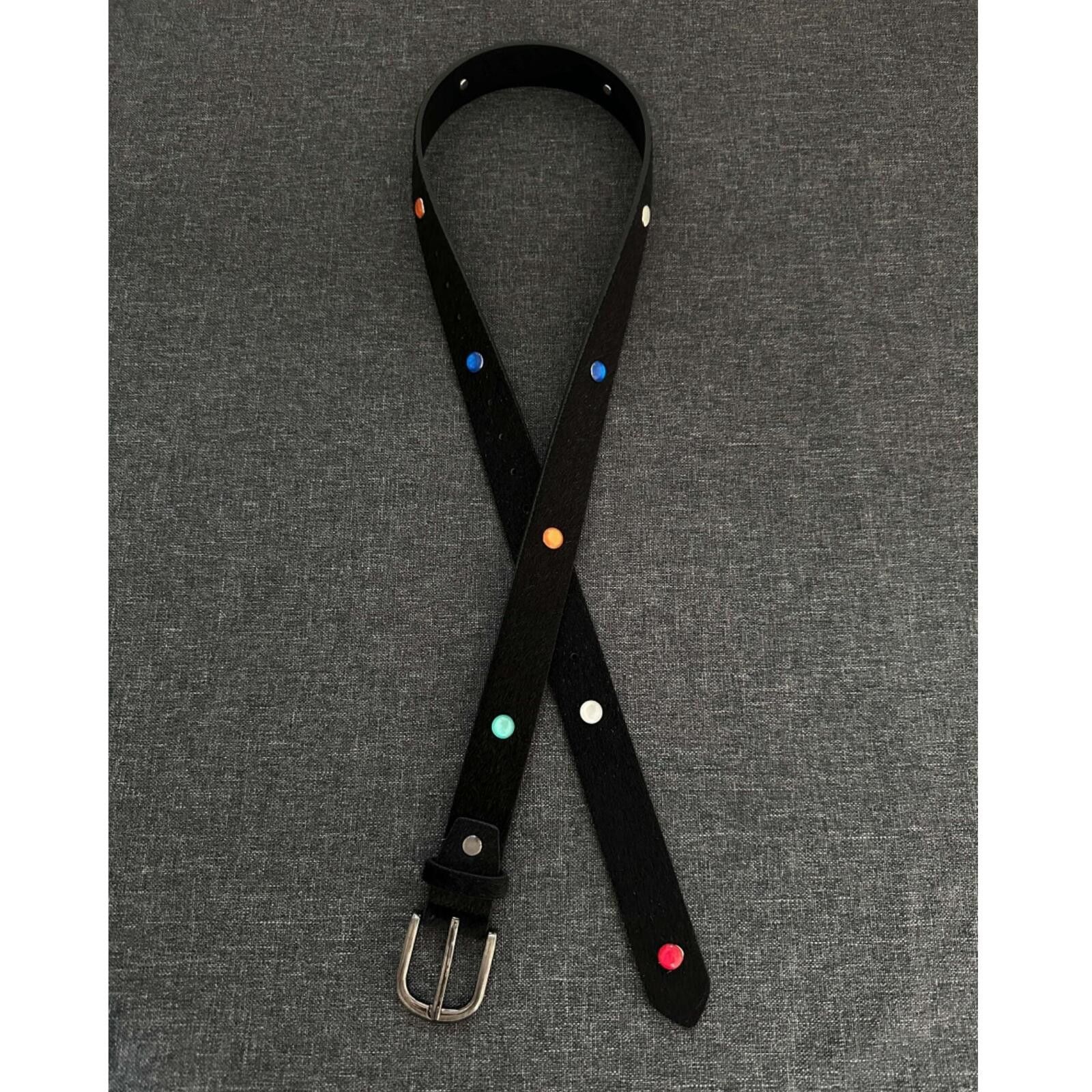Other Horsehair Cat-Eye Gemstone Belt | Vintage Street 83cm Size ONE SIZE - 1 Thumbnail