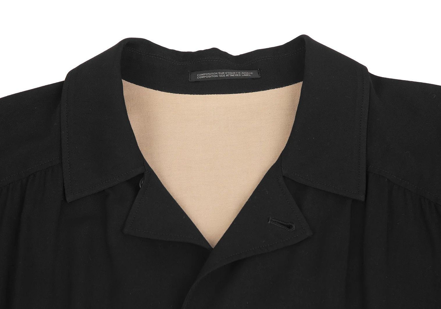 Yohji Yamamoto Yohji Yamamoto Raglan Sleeve Shirt Jacket Size US M / EU 48-50 / 2 - 2 Thumbnail