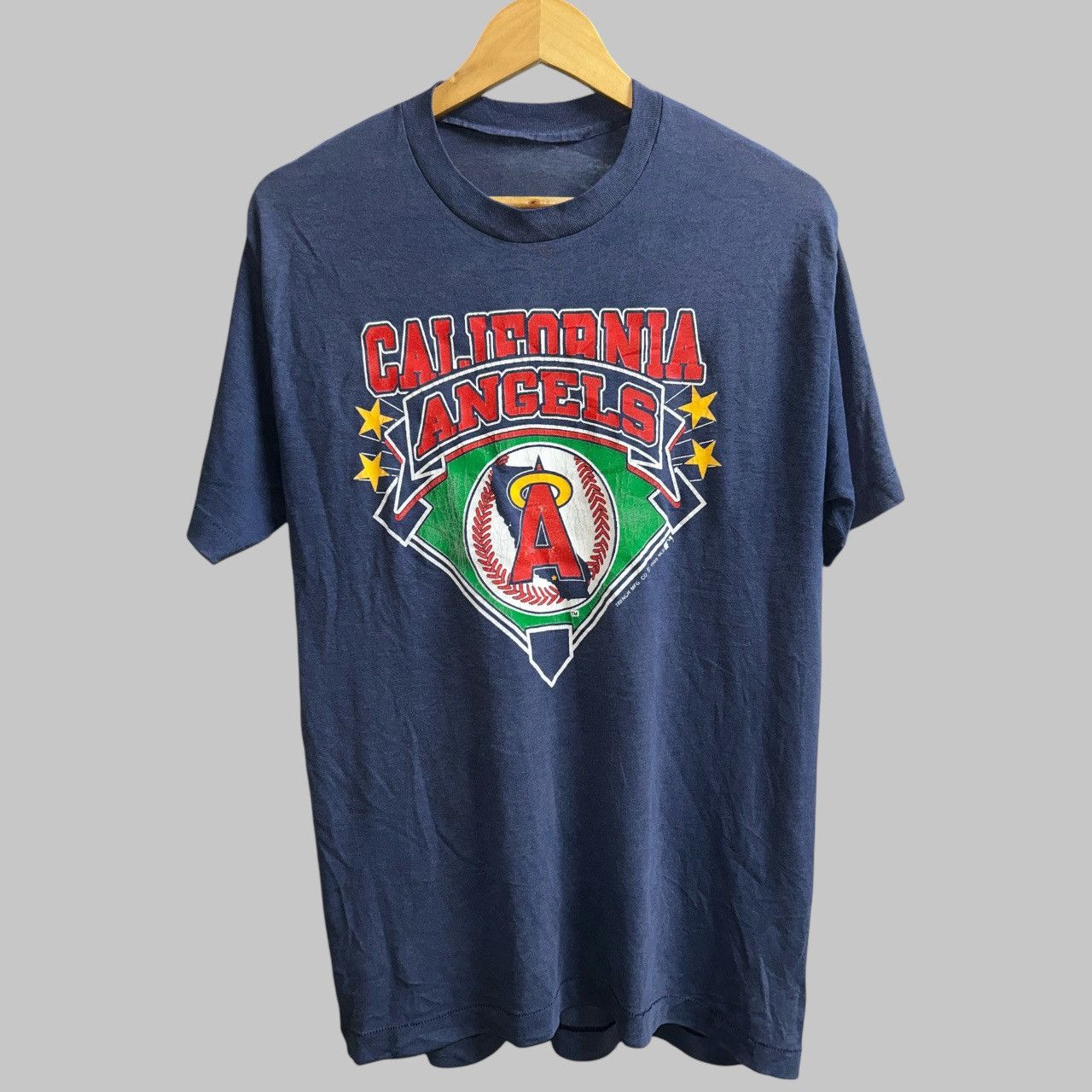 MLB 80s California Angels MLB Tee Size US L / EU 52-54 / 3 - 2 Thumbnail