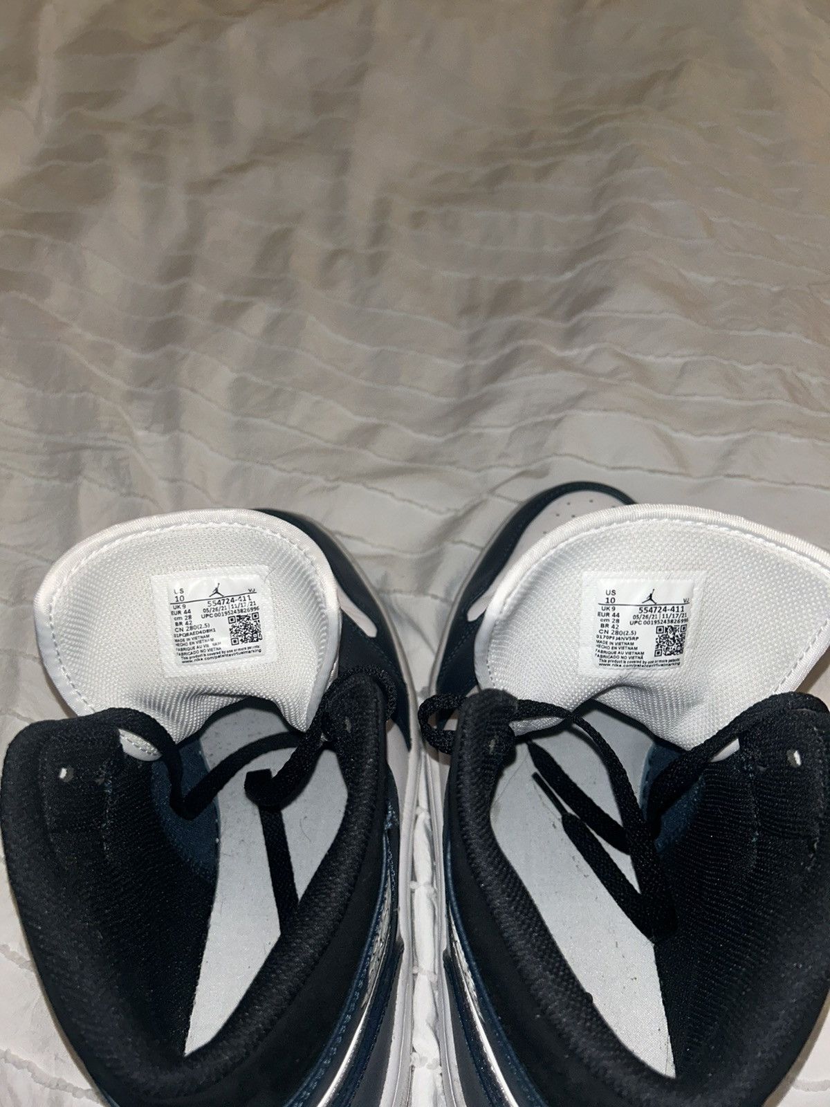 Nike Air Jordan 1 Mid ‘Armory Navy’ Size US 10 / EU 43 - 6 Thumbnail