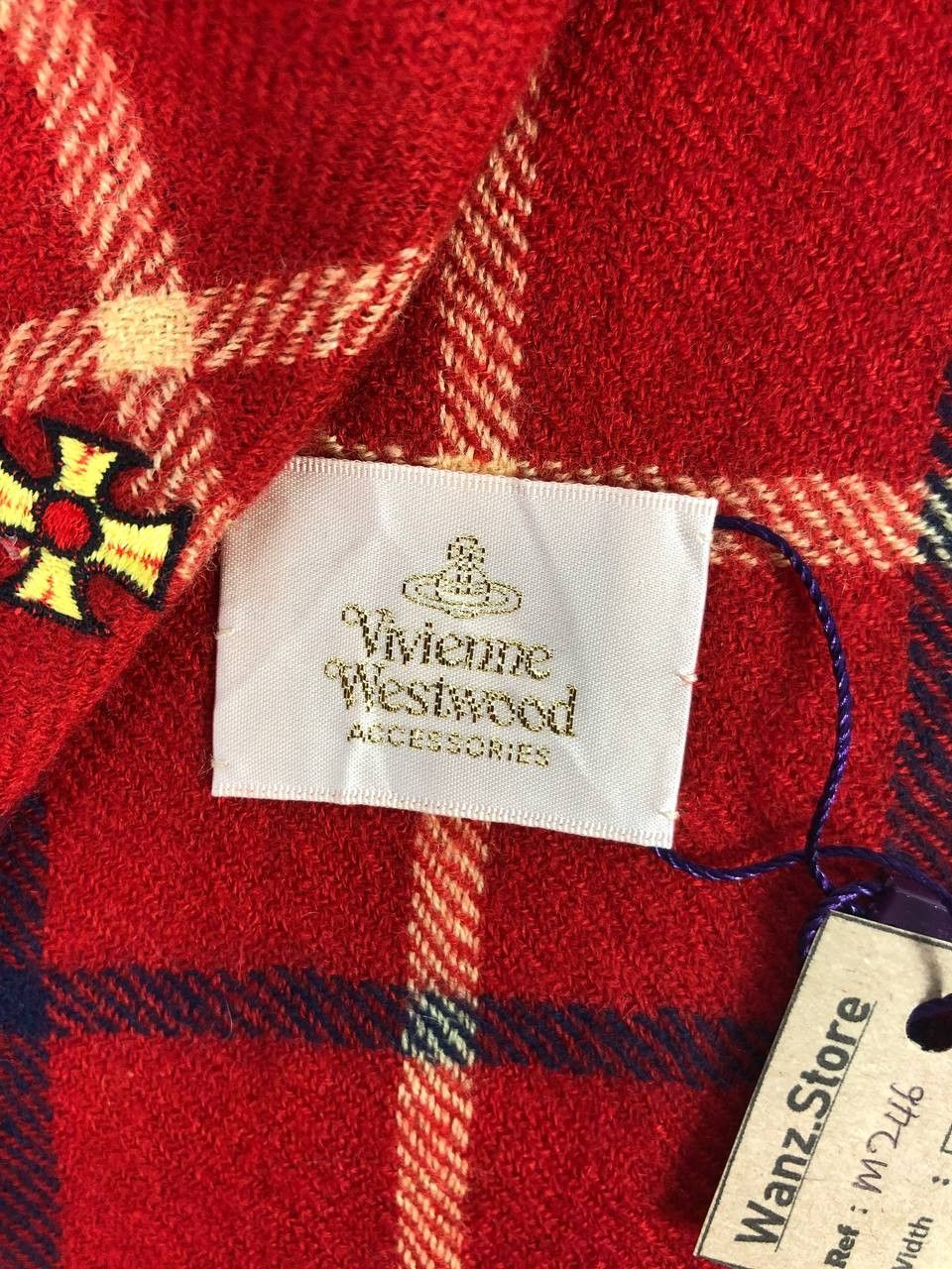 Vintage Vivienne Westwood Scarf Muffler Neckwear Size ONE SIZE - 5 Thumbnail