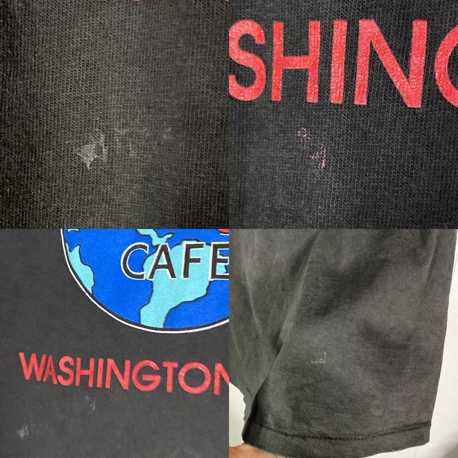 Hard Rock Cafe VINTAGE Hard Rock Cafe T-Shirt Washington Dc USA XL Black Short Sleeve Men 25x28 | Single Stitch Size US XL / EU 56 / 4 - 8 Thumbnail
