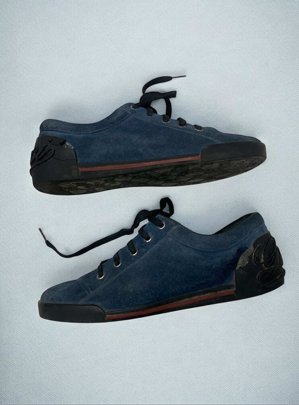 Gucci Gucci Blue suade Size US 6.5 / EU 39-40 - 1 Thumbnail