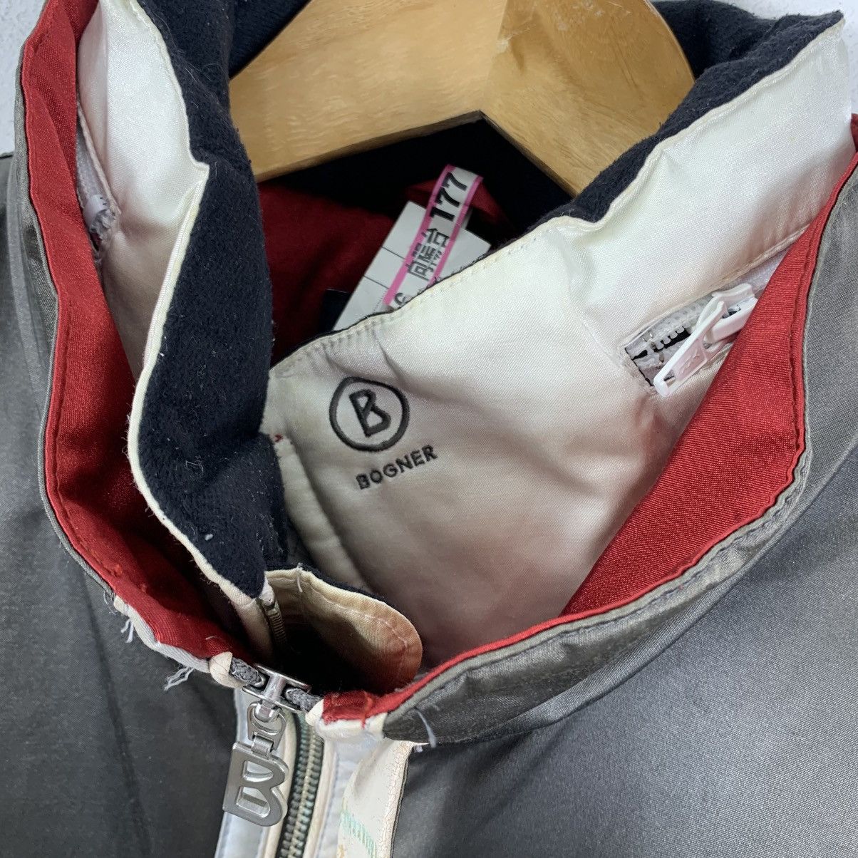 Bogner Vintage BOGNER Multi Pockets Grey Ski Bomber Jacket Size US L / EU 52-54 / 3 - 5 Thumbnail