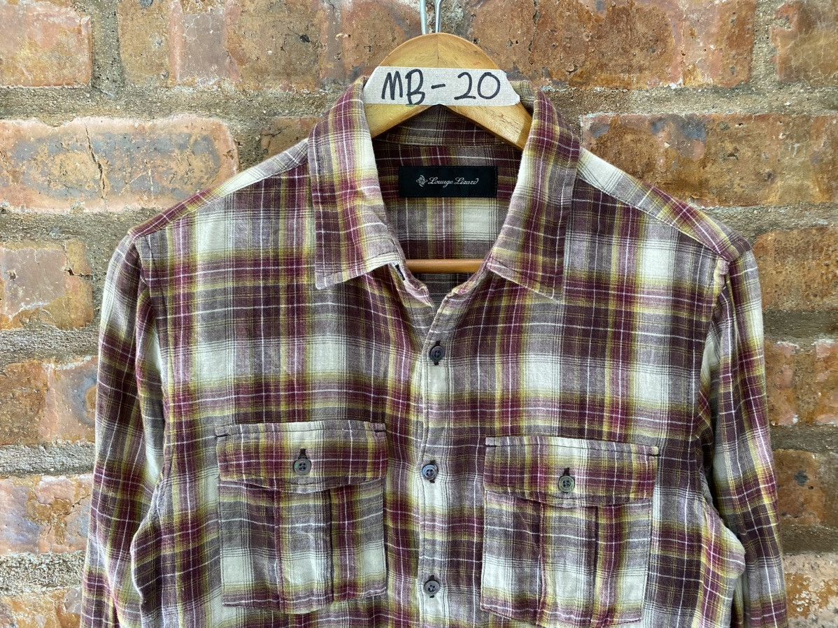 Lounge Lizard 1990s Check Shadow shirt Size US M / EU 48-50 / 2 - 3 Thumbnail