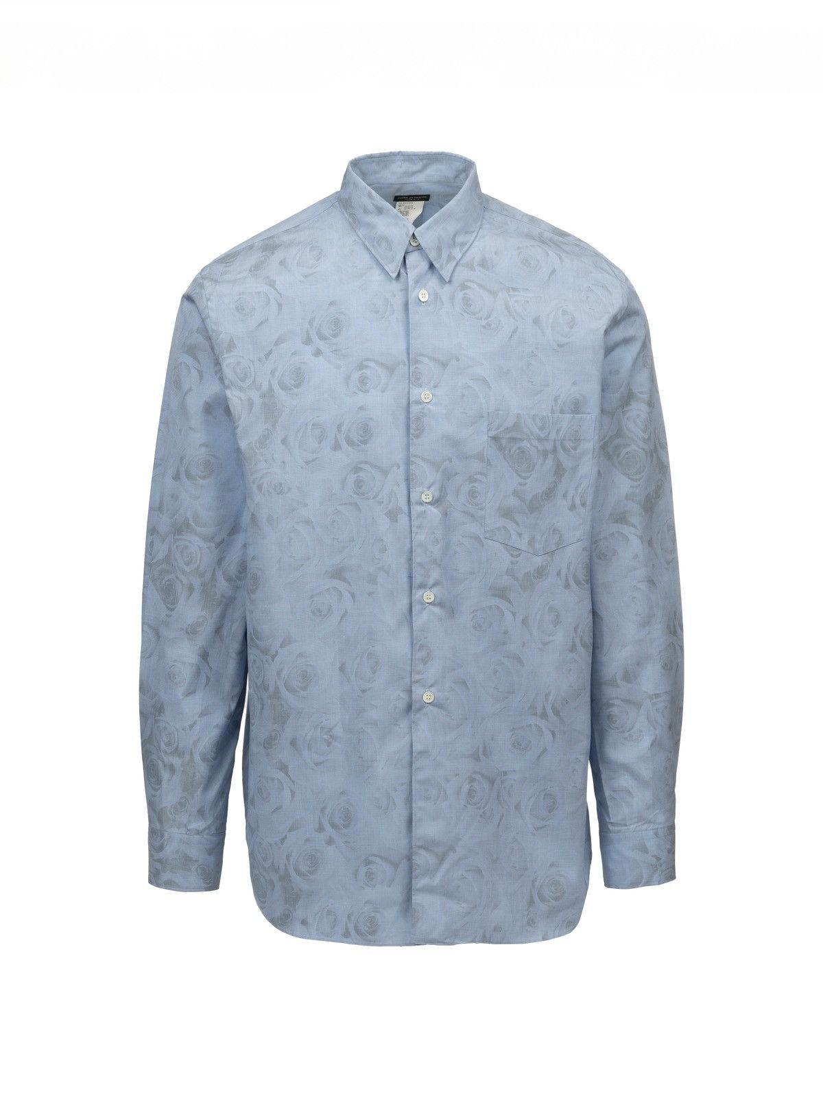 Comme des Garcons Homme Plus COMME des GARÇONS Homme Plus smoked roses button-up shirt Size US L / EU 52-54 / 3 - 1 Thumbnail