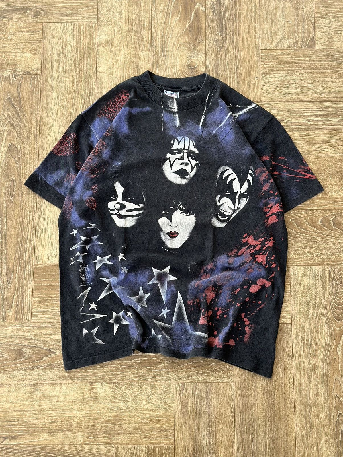 Vintage Kiss shops Alive Worldwide Tour T-Shirt