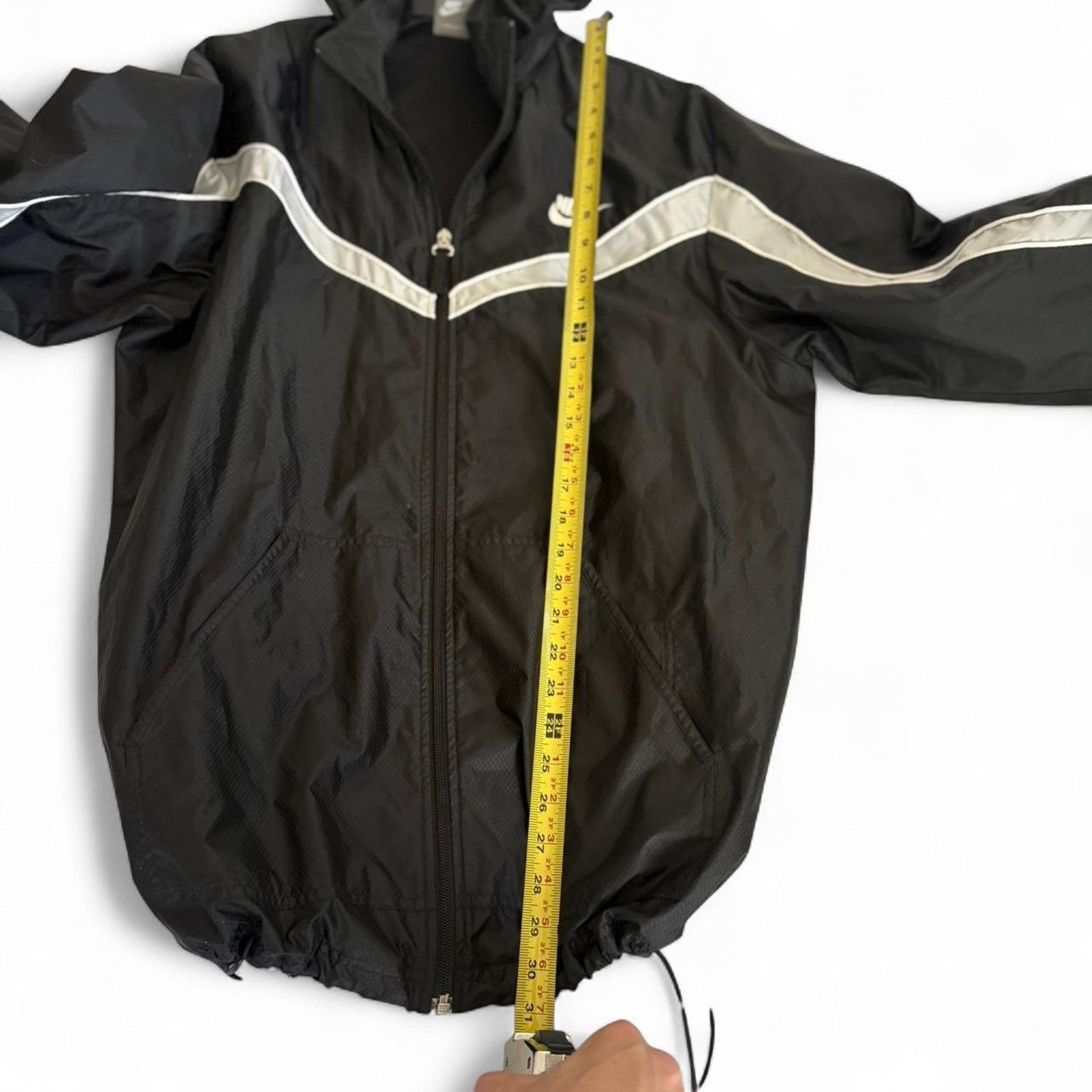 Nike Y2k nike track jacket windbreaker 2000s silver tag Large Size US L / EU 52-54 / 3 - 5 Thumbnail