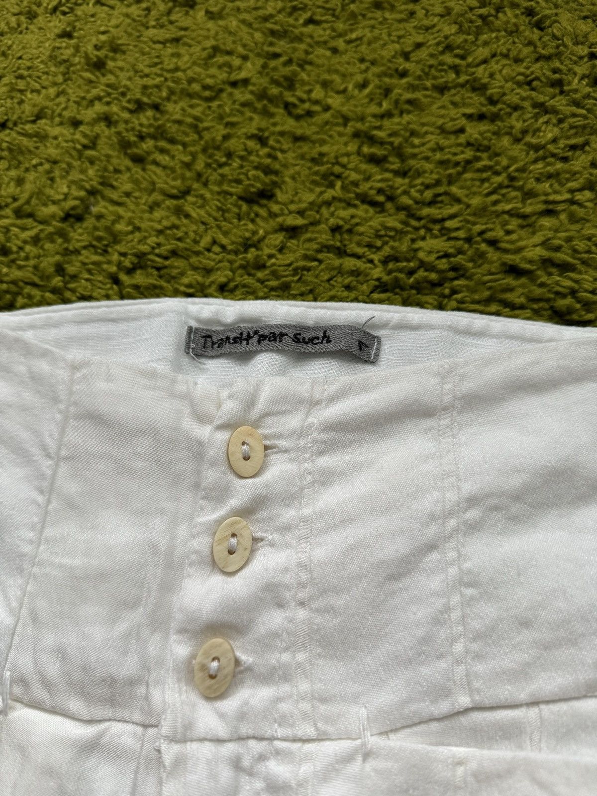 Transit × Transit Uomo Transit par-such avant Garde linen pants Size 26" / US 2 / IT 38 - 3 Thumbnail
