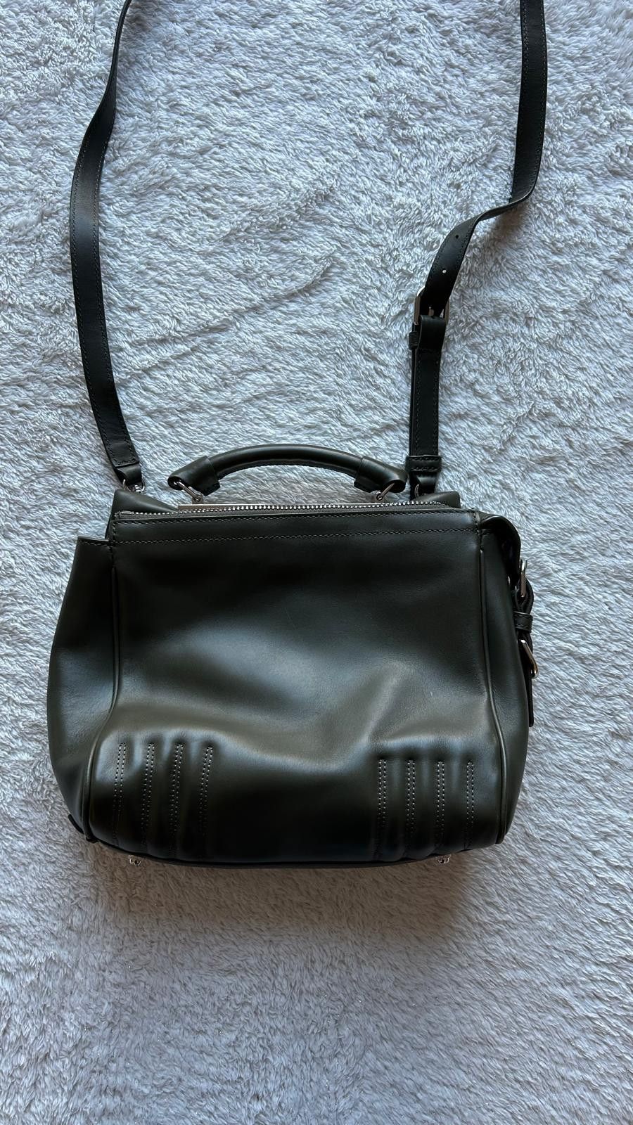 3.1 Phillip Lim 3.1 Phillip Lim Small Ryder Satchel Dark Olive Size ONE SIZE - 4 Thumbnail