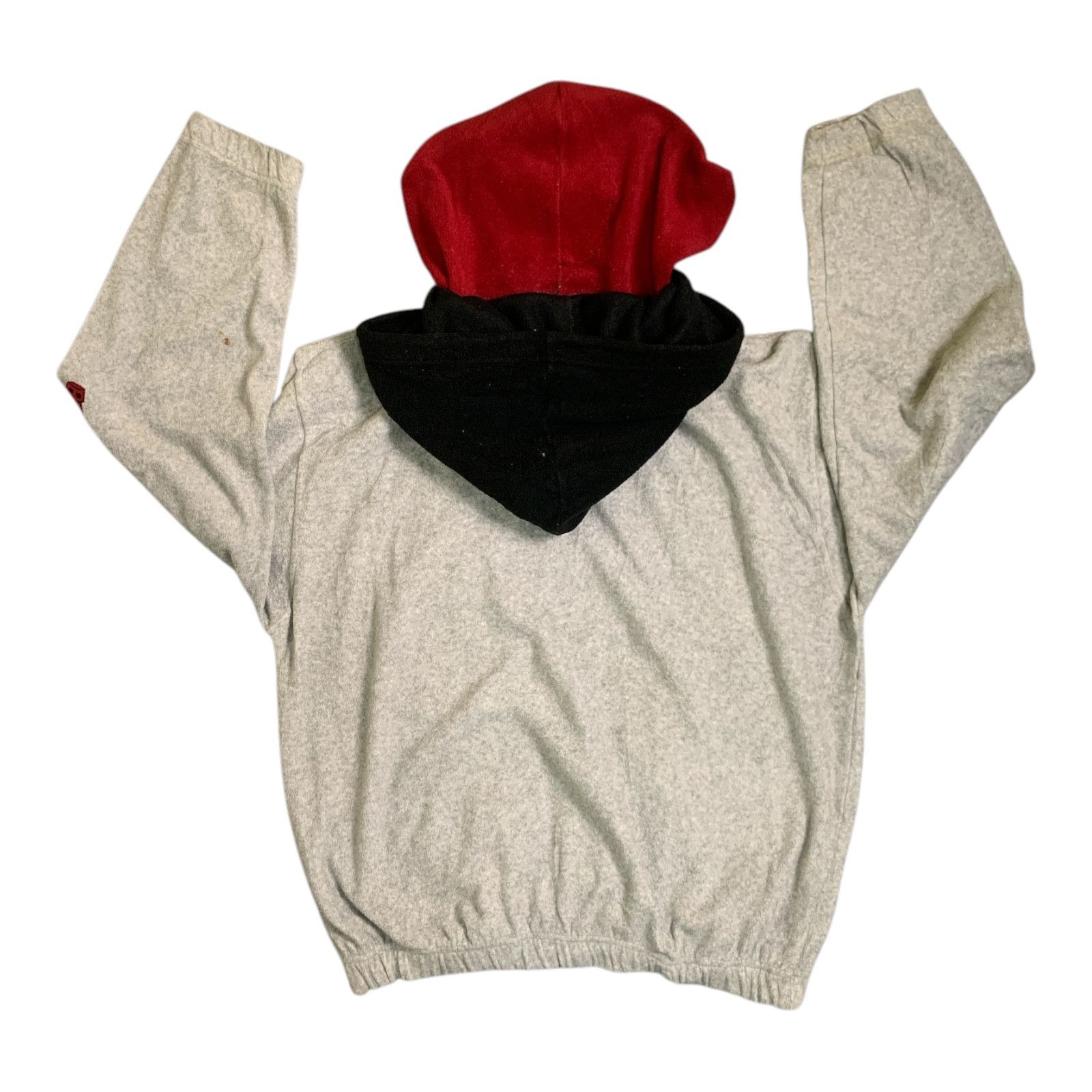 NBA Rare Design Vintage NBA Chicago Bulls Double Hoodie Sweater Size US L / EU 52-54 / 3 - 4 Thumbnail