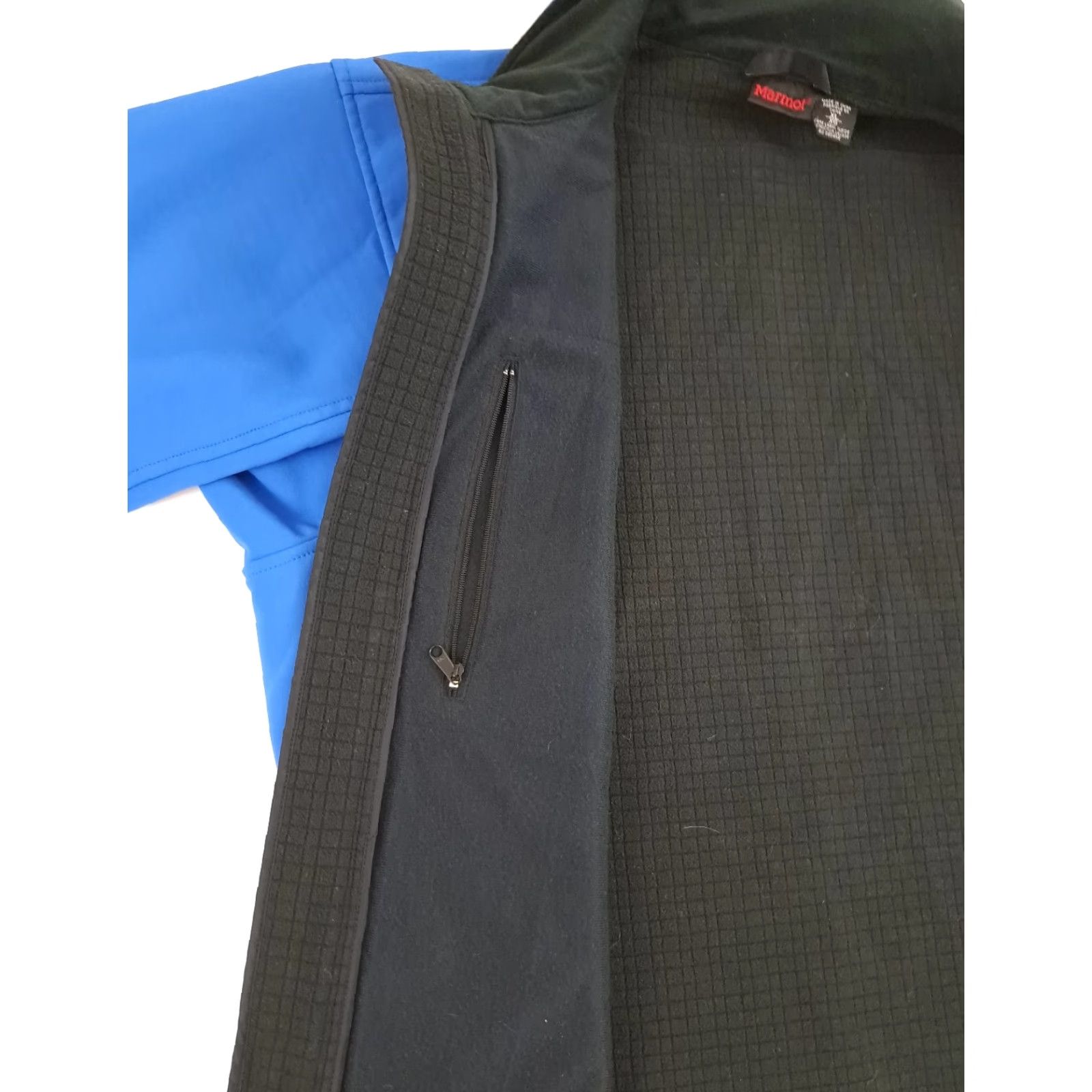 Marmot VINTAGE Marmot Jacket Full Zip Softshell Nylon Lined Outdoor XL Blue Windbreaker Casual Travel Men Size US XL / EU 56 / 4 - 5 Thumbnail