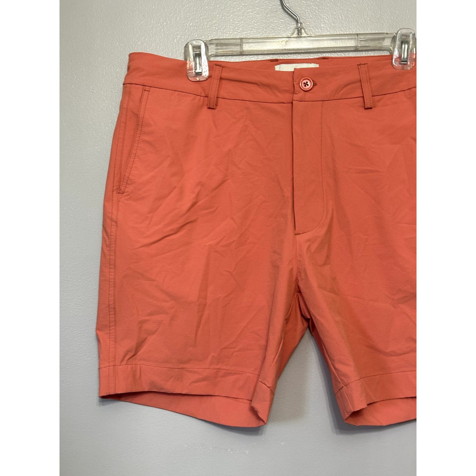 Other Create Unison Mens Pink Bermuda Shorts Zip/Drawstring L NWOT Size US 36 / EU 52 - 2 Thumbnail